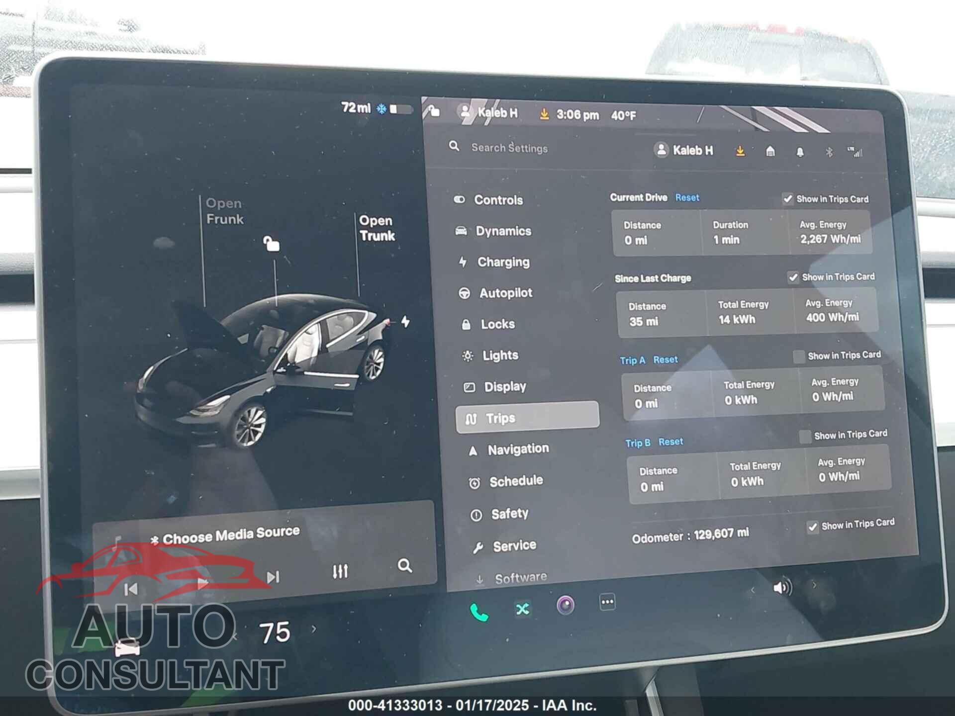TESLA MODEL 3 2018 - 5YJ3E1EB4JF184246