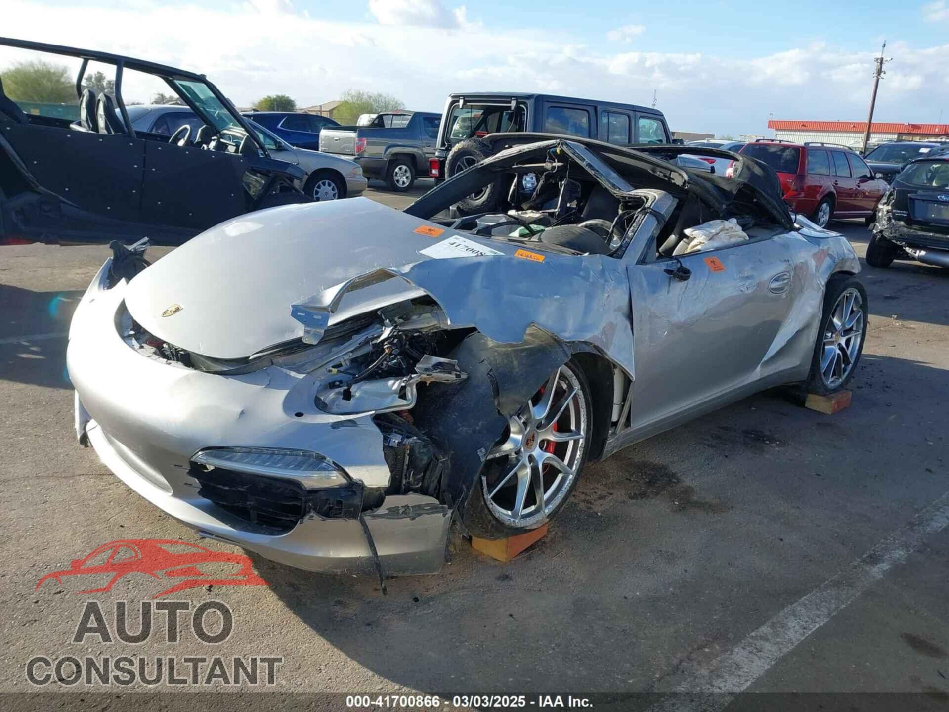PORSCHE 911 2013 - WP0CB2A90DS156498