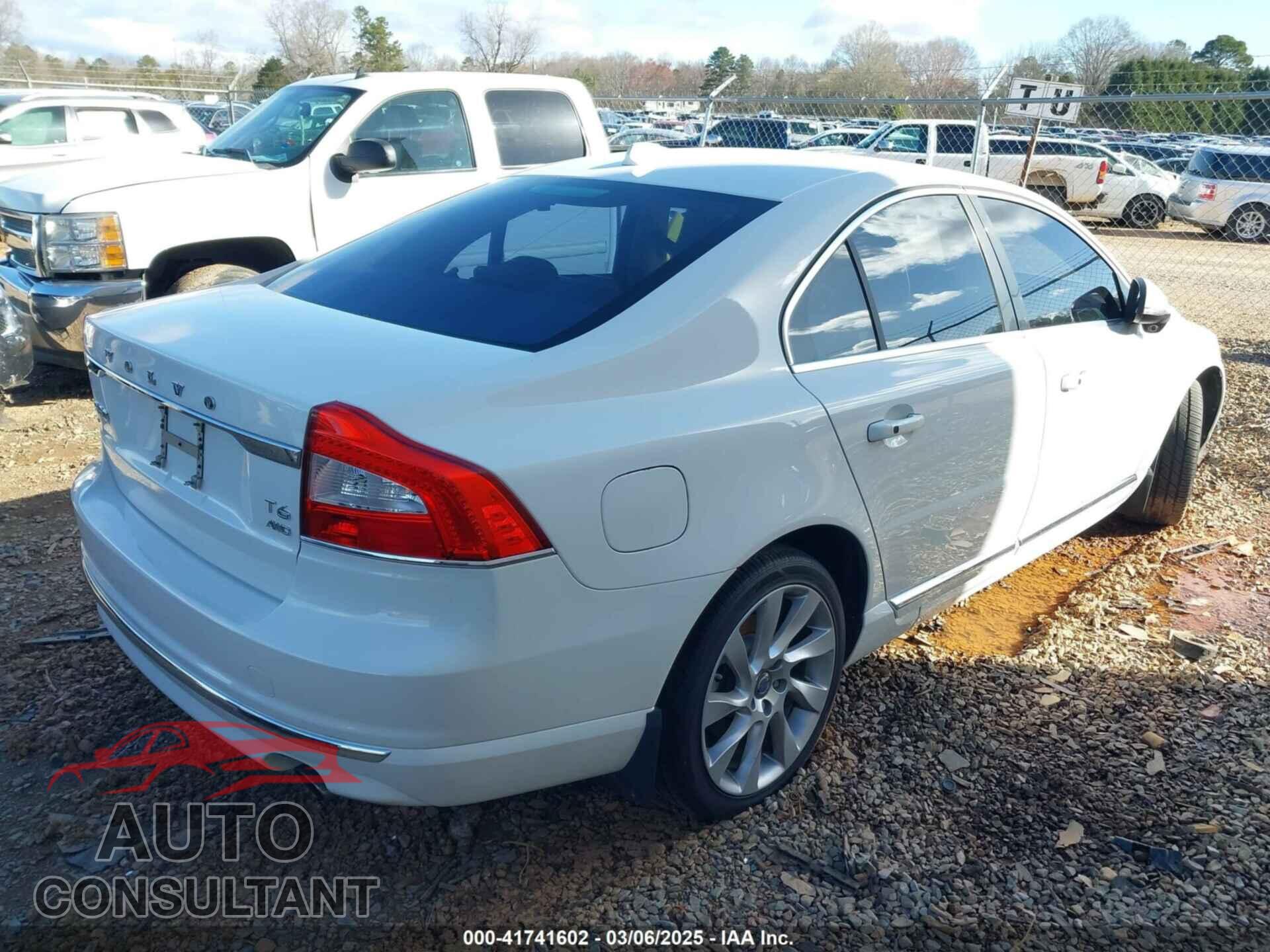 VOLVO S80 2015 - YV1902MB4F1183740