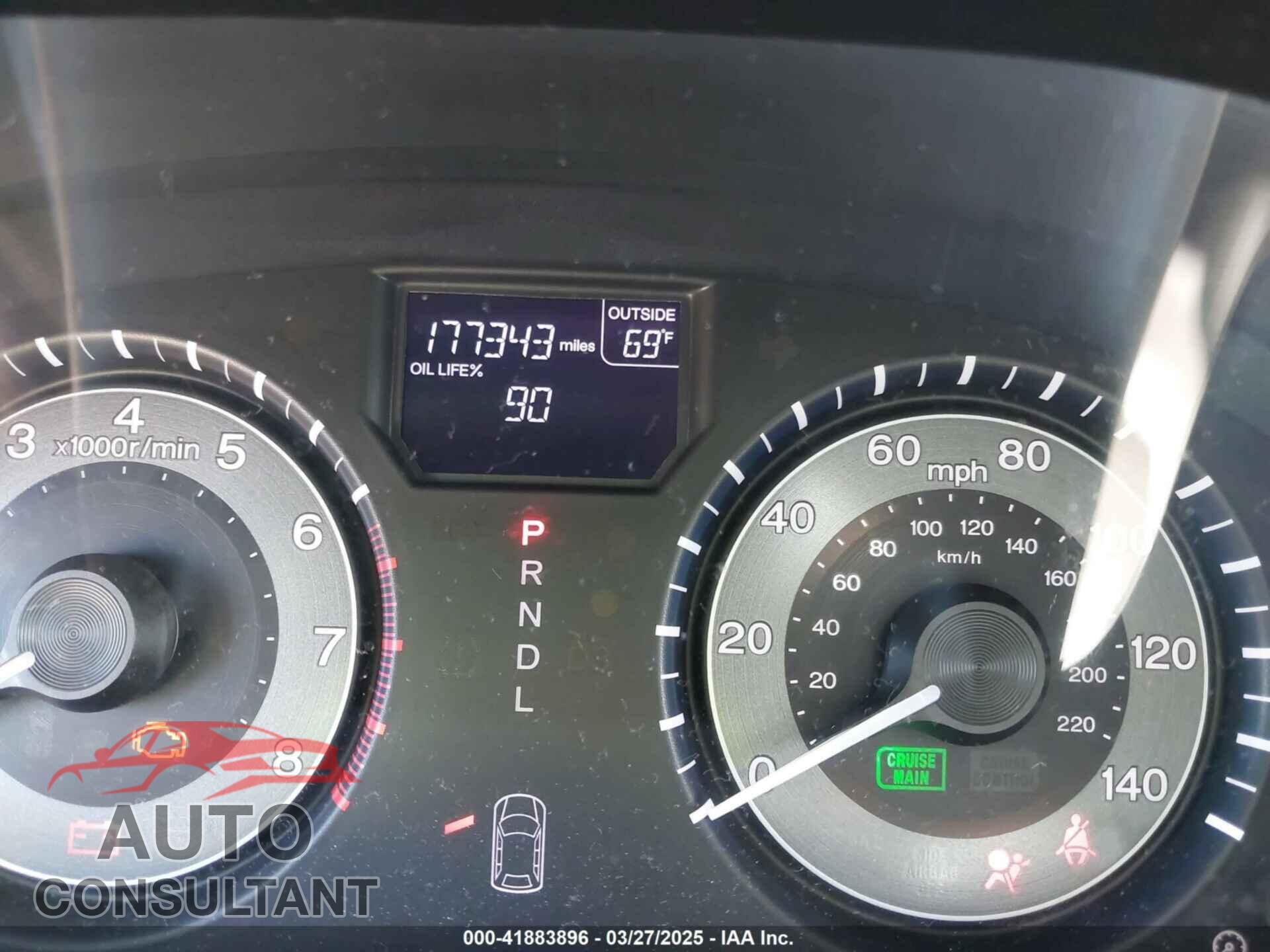 HONDA ODYSSEY 2013 - 5FNRL5H68DB035574