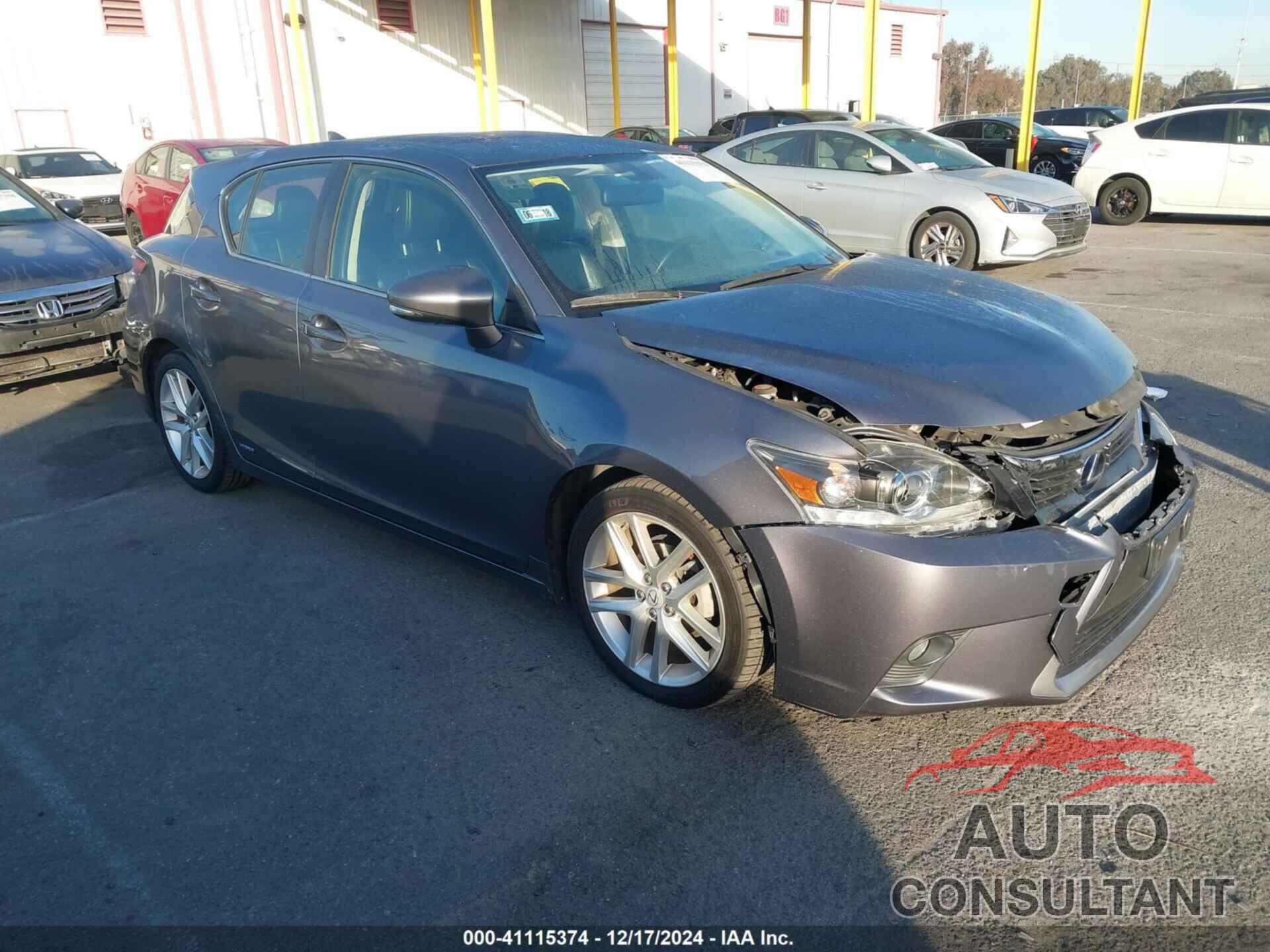 LEXUS CT 200H 2015 - JTHKD5BH2F2221706