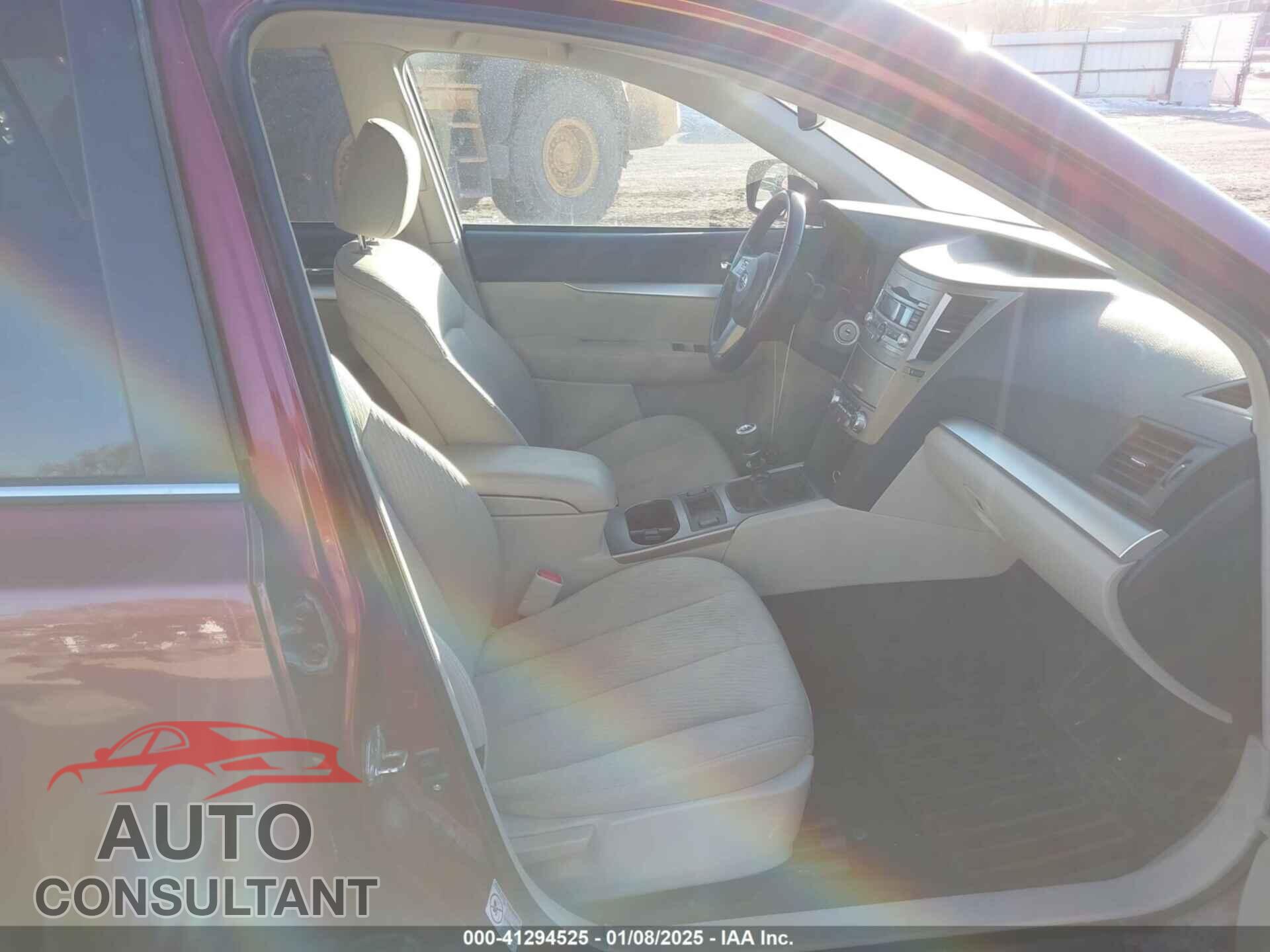 SUBARU OUTBACK 2011 - 4S4BRCCC5B1373937