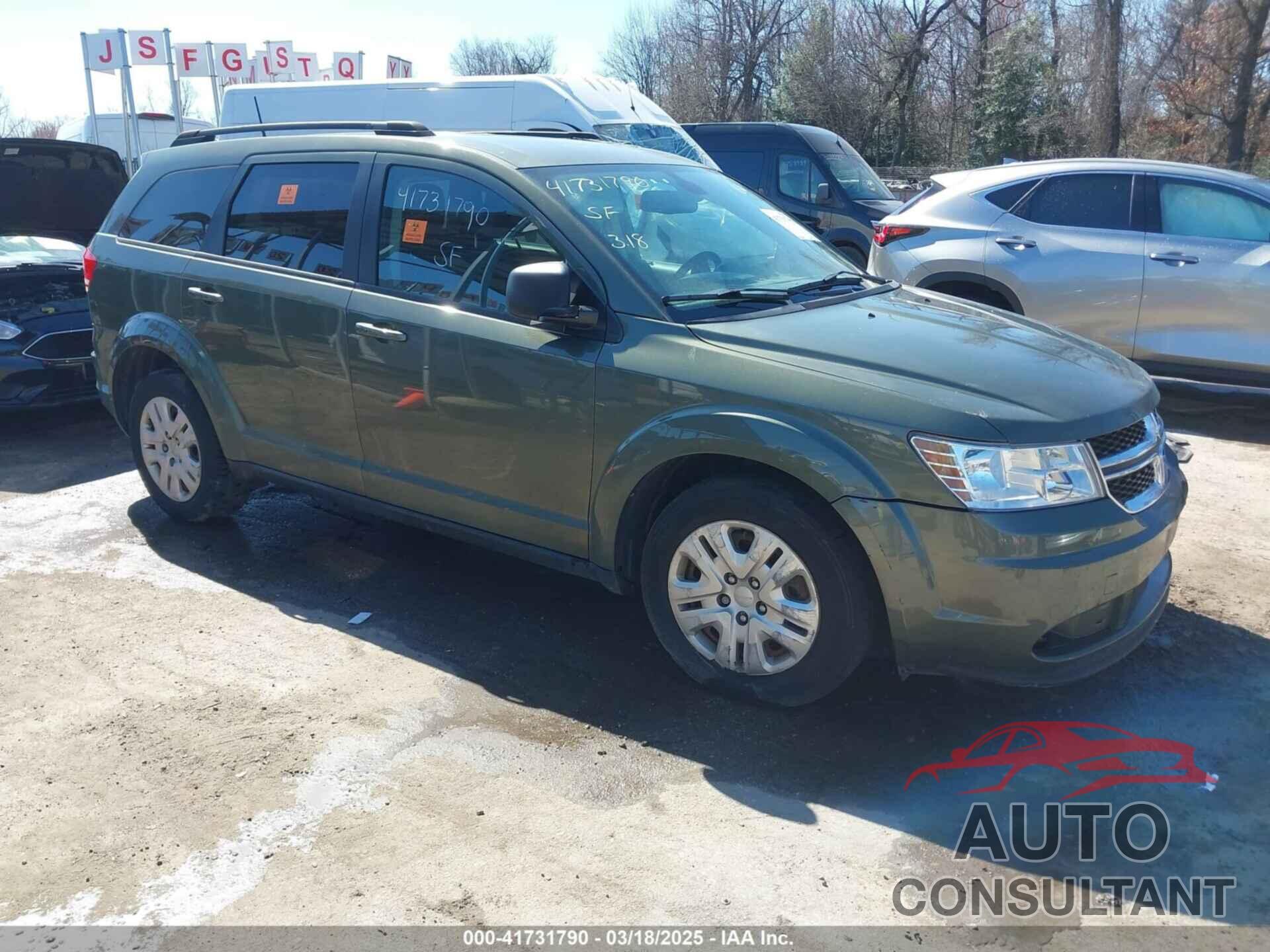 DODGE JOURNEY 2018 - 3C4PDCAB4JT509467