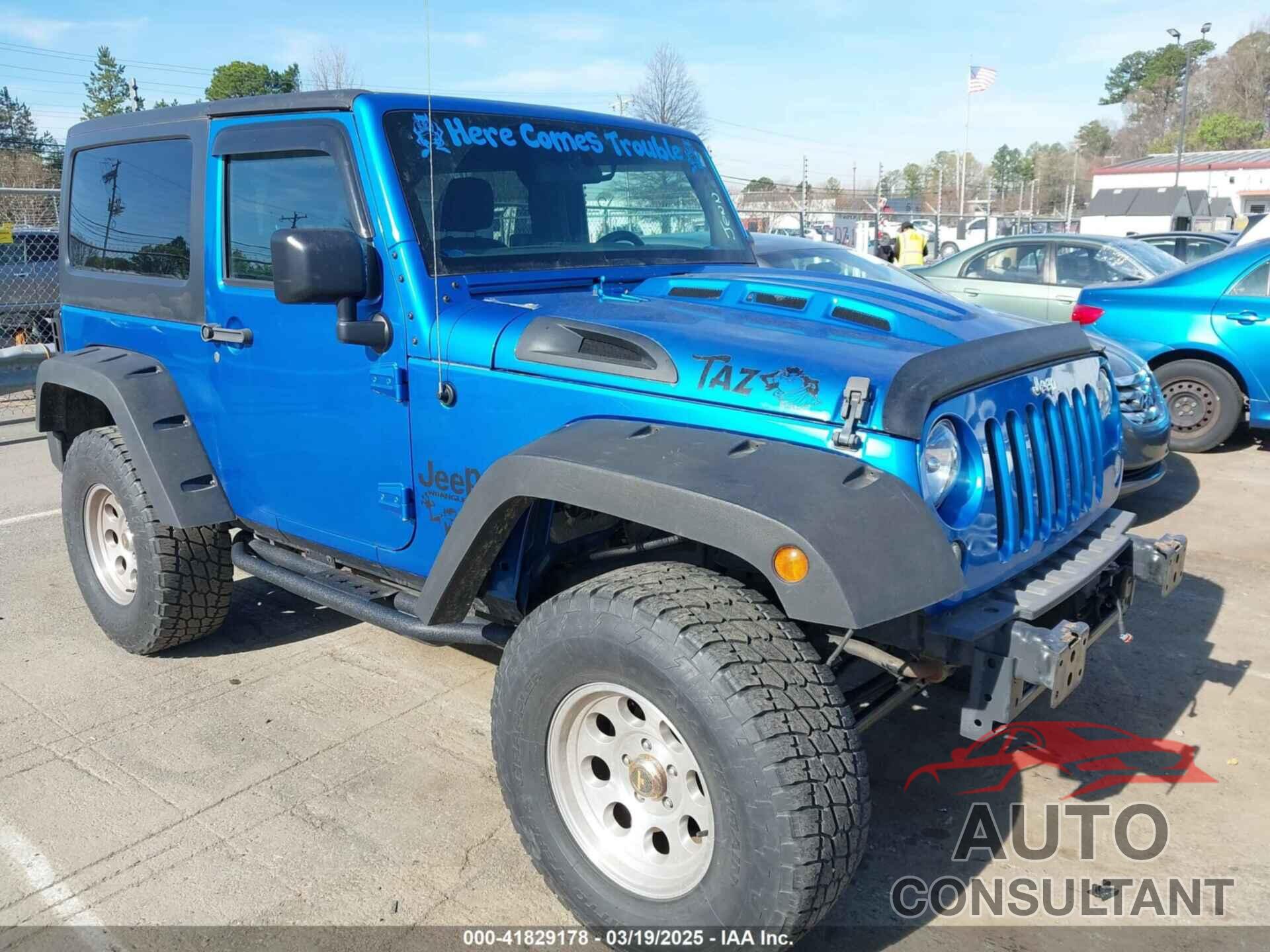 JEEP WRANGLER 2016 - 1C4AJWAG0GL287722