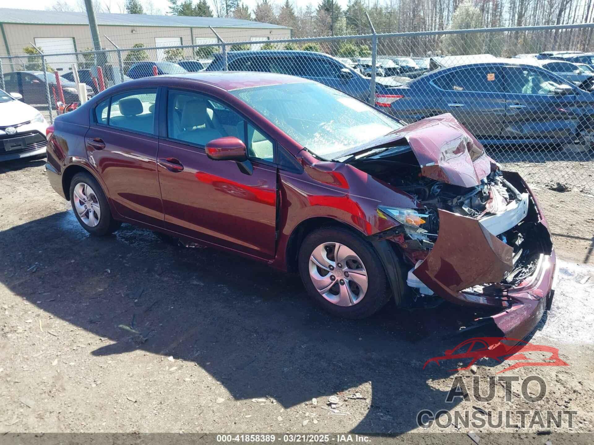 HONDA CIVIC 2015 - 2HGFB2F52FH503442