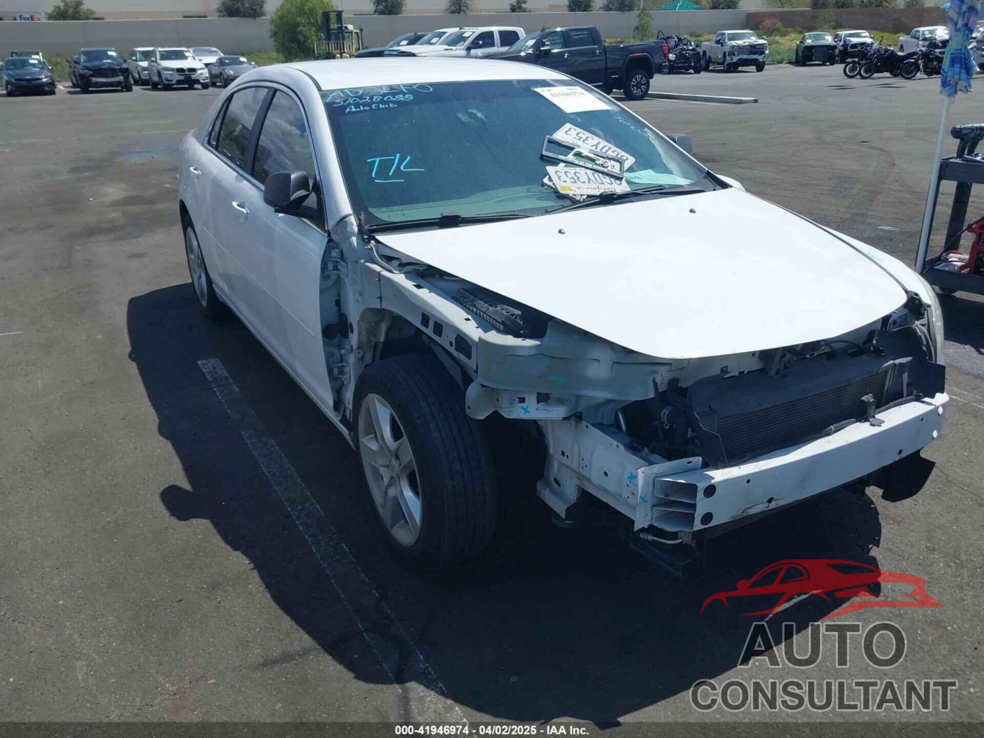 CHEVROLET MALIBU 2012 - 1G1ZA5EU6CF394417