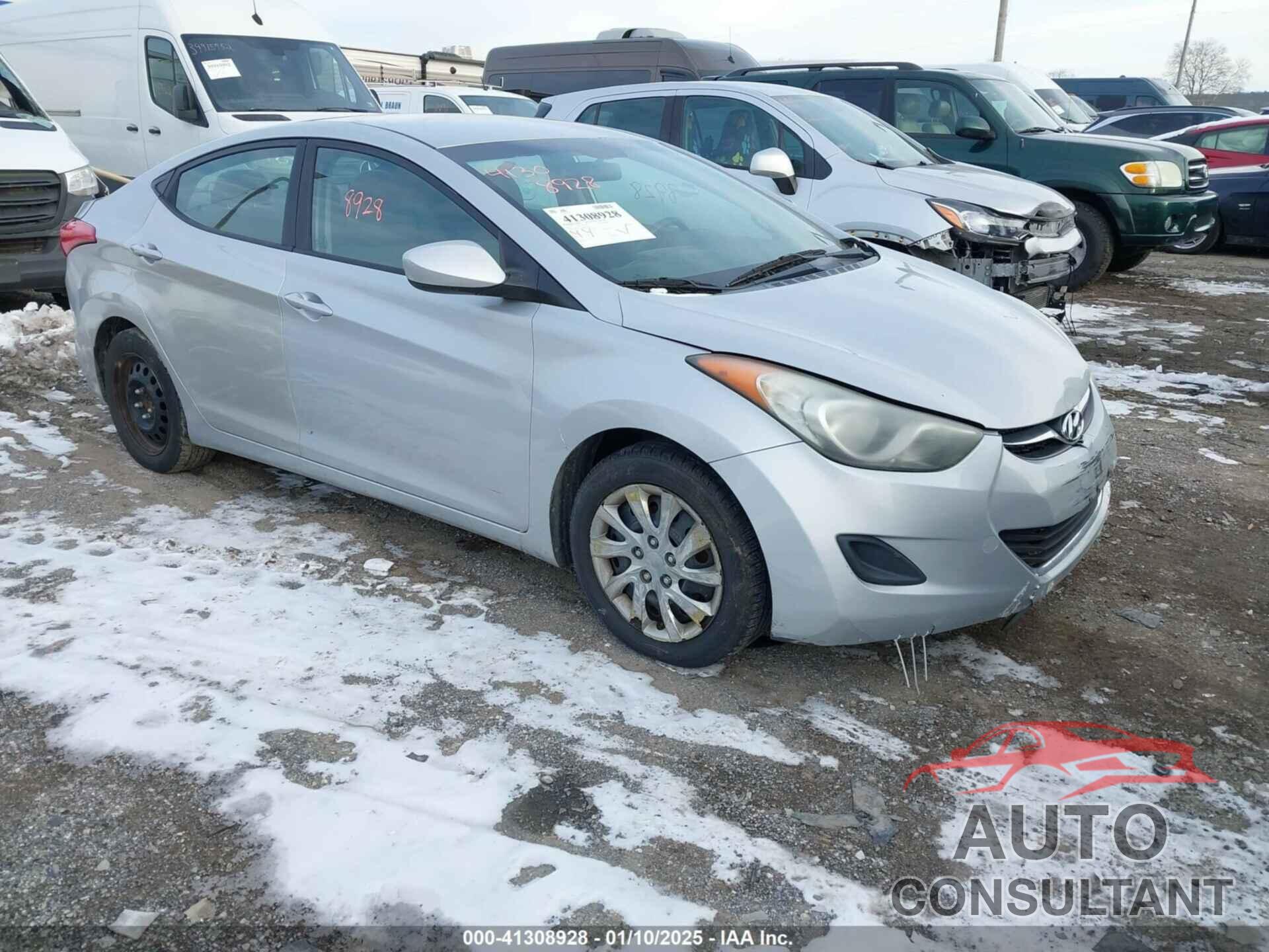 HYUNDAI ELANTRA 2011 - 5NPDH4AE8BH027755