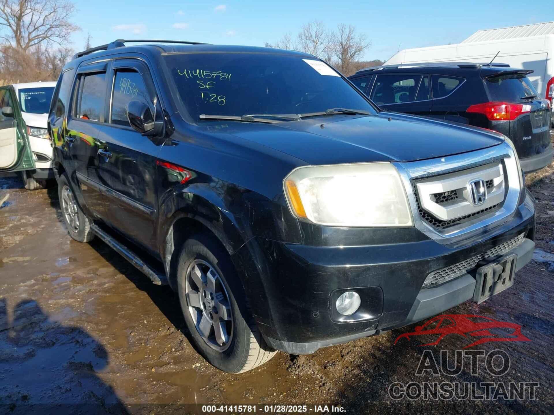 HONDA PILOT 2009 - 5FNYF48969B048869