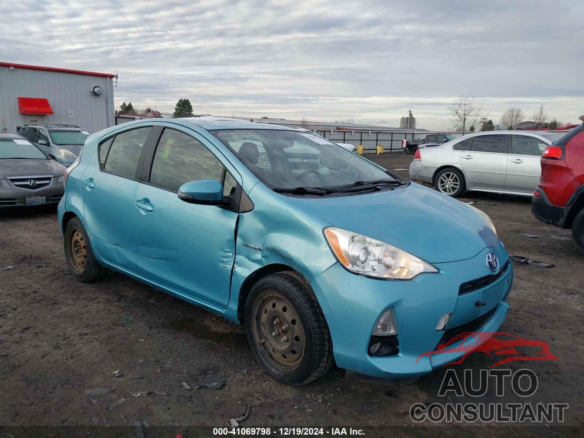 TOYOTA PRIUS C 2013 - JTDKDTB37D1041442