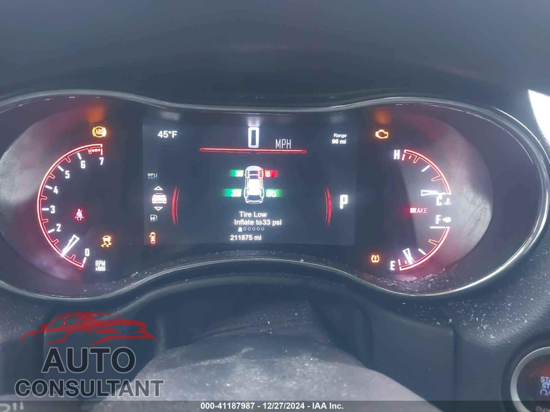 DODGE DURANGO 2014 - 1C4RDJAGXEC971235
