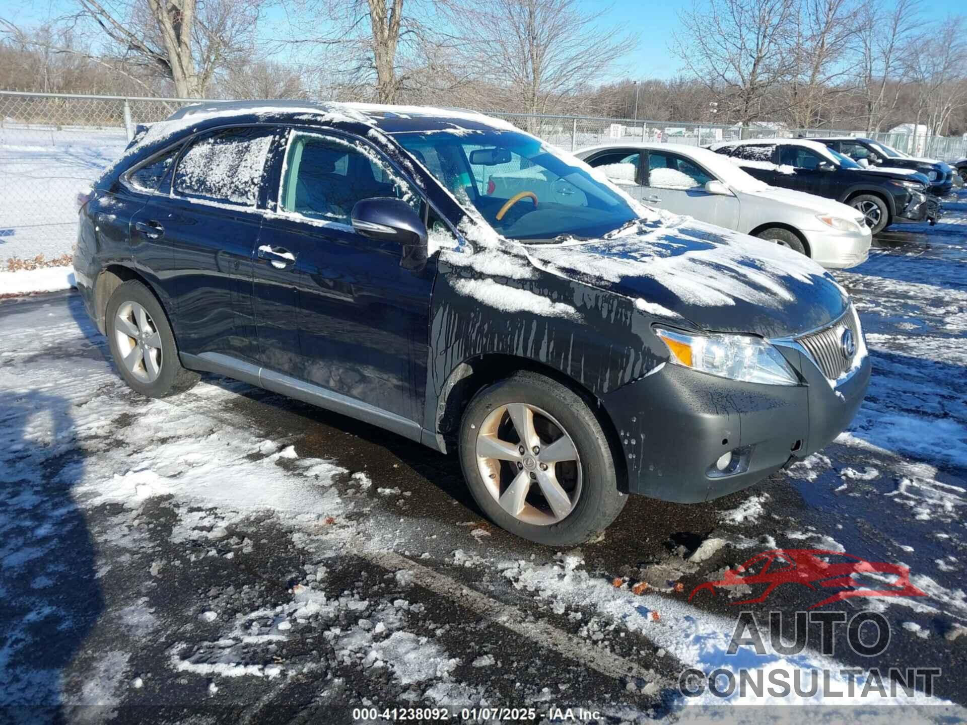 LEXUS RX 350 2010 - 2T2BK1BA6AC041976