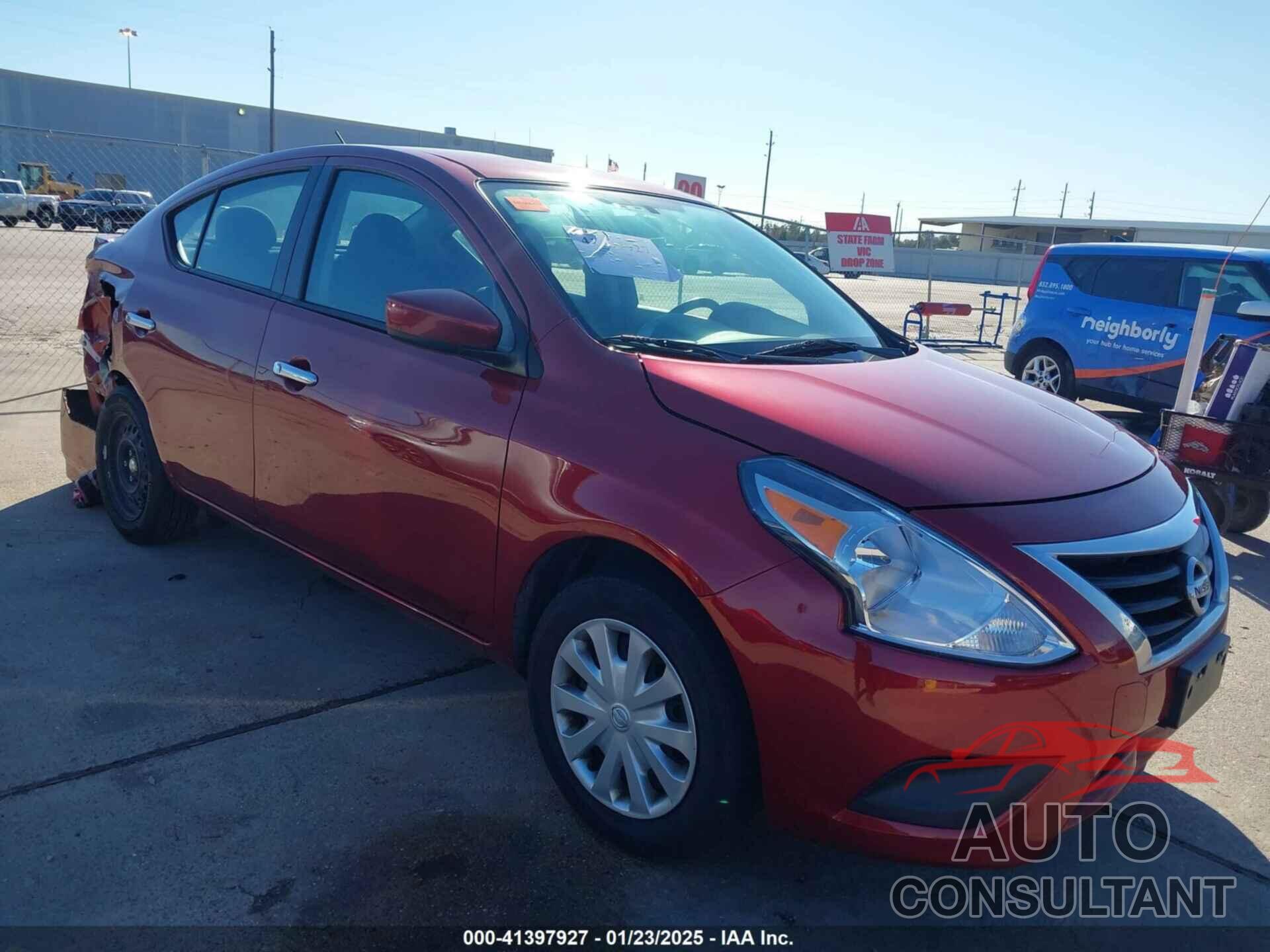 NISSAN VERSA 2019 - 3N1CN7AP6KL861338