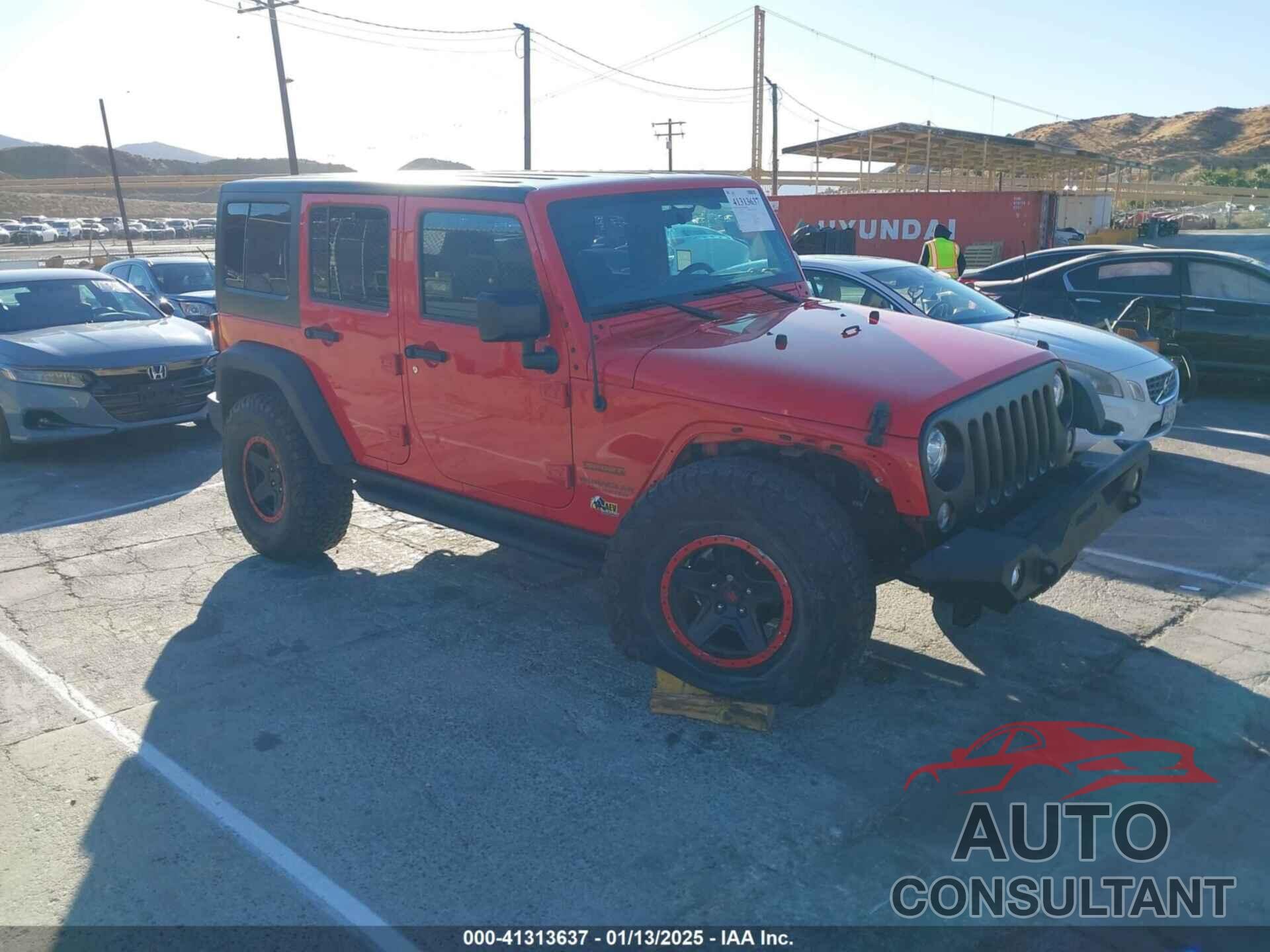 JEEP WRANGLER UNLIMITED 2017 - 1C4BJWDG5HL555925