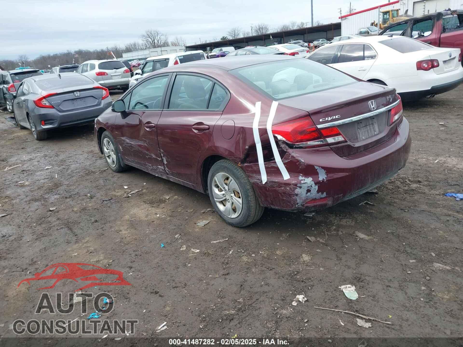HONDA CIVIC 2013 - 19XFB2F57DE038308