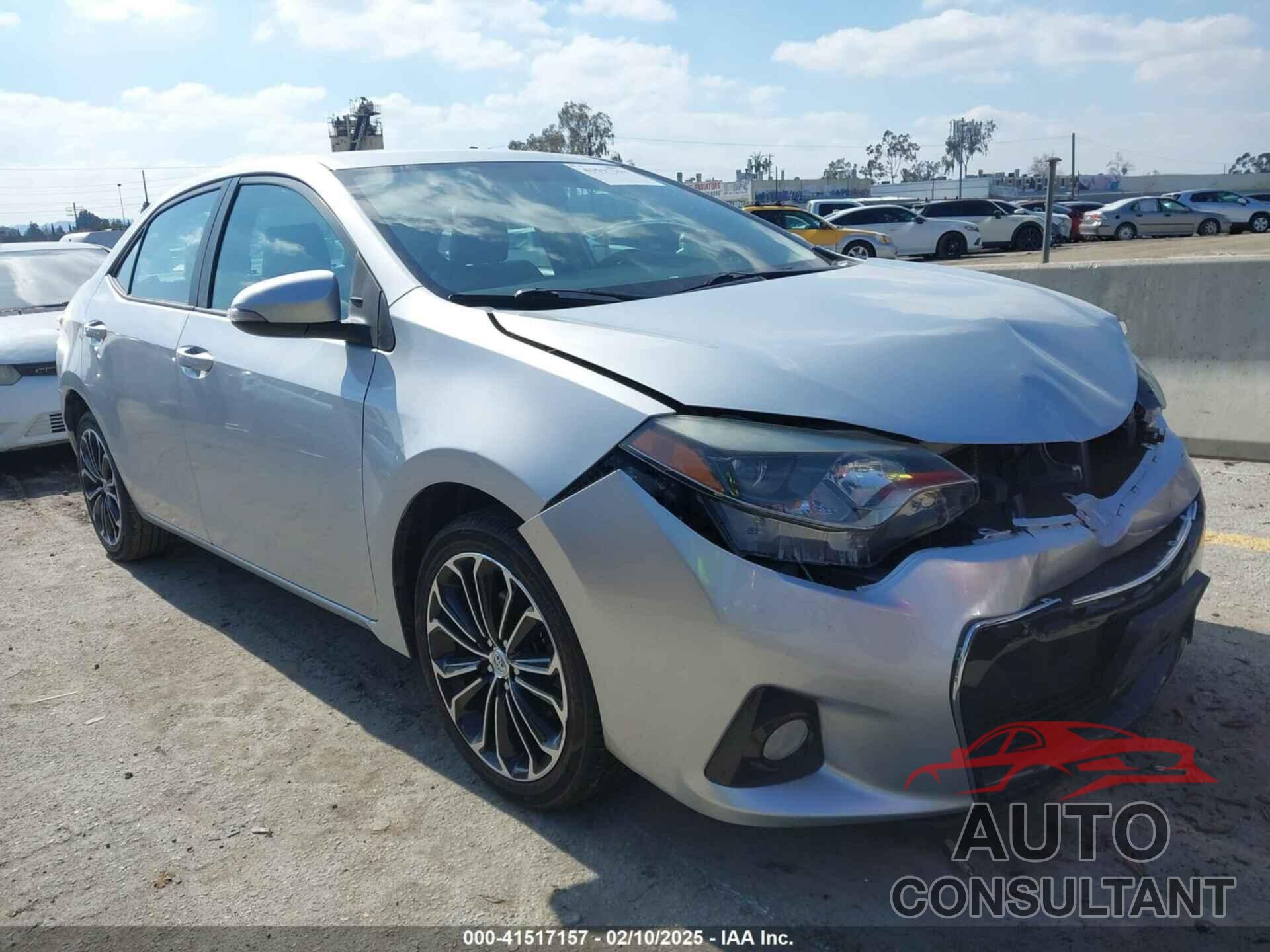 TOYOTA COROLLA 2016 - 5YFBURHE4GP462790