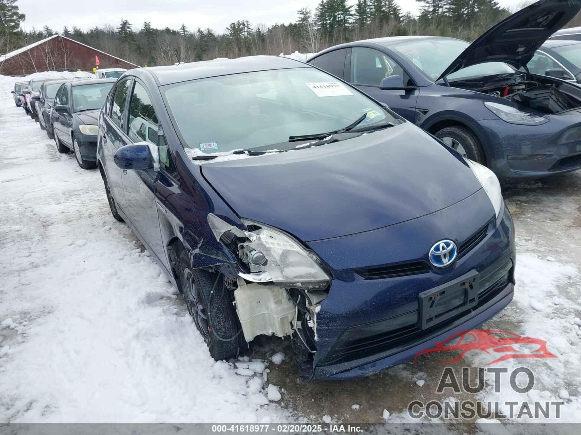 TOYOTA PRIUS 2013 - JTDKN3DU1D0349098