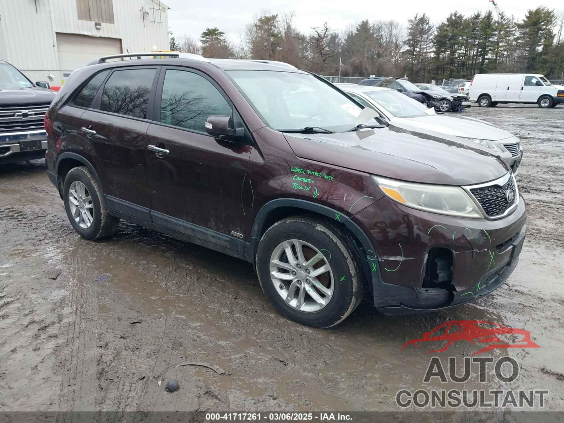 KIA SORENTO 2015 - 5XYKTDA76FG648237