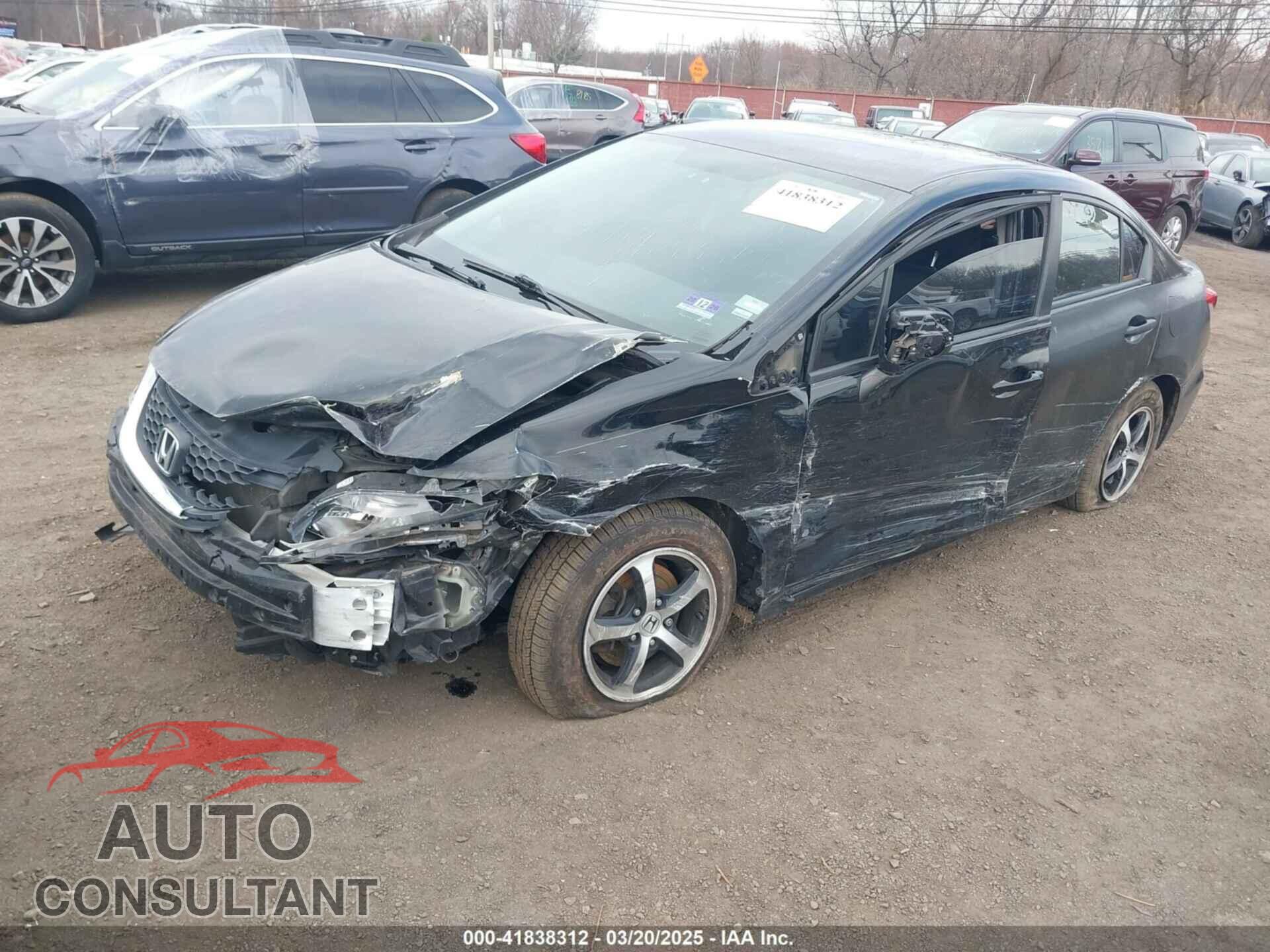 HONDA CIVIC 2015 - 19XFB2F76FE707561