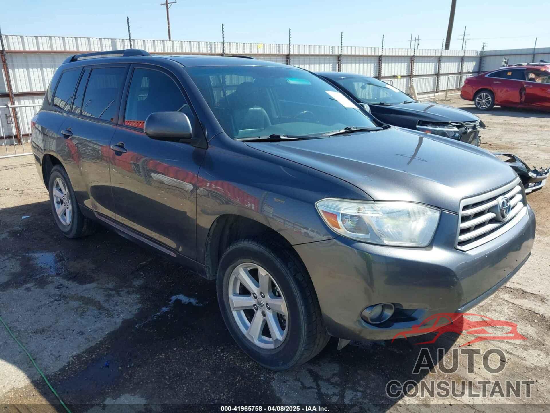 TOYOTA HIGHLANDER 2010 - 5TDKK3EHXAS017535