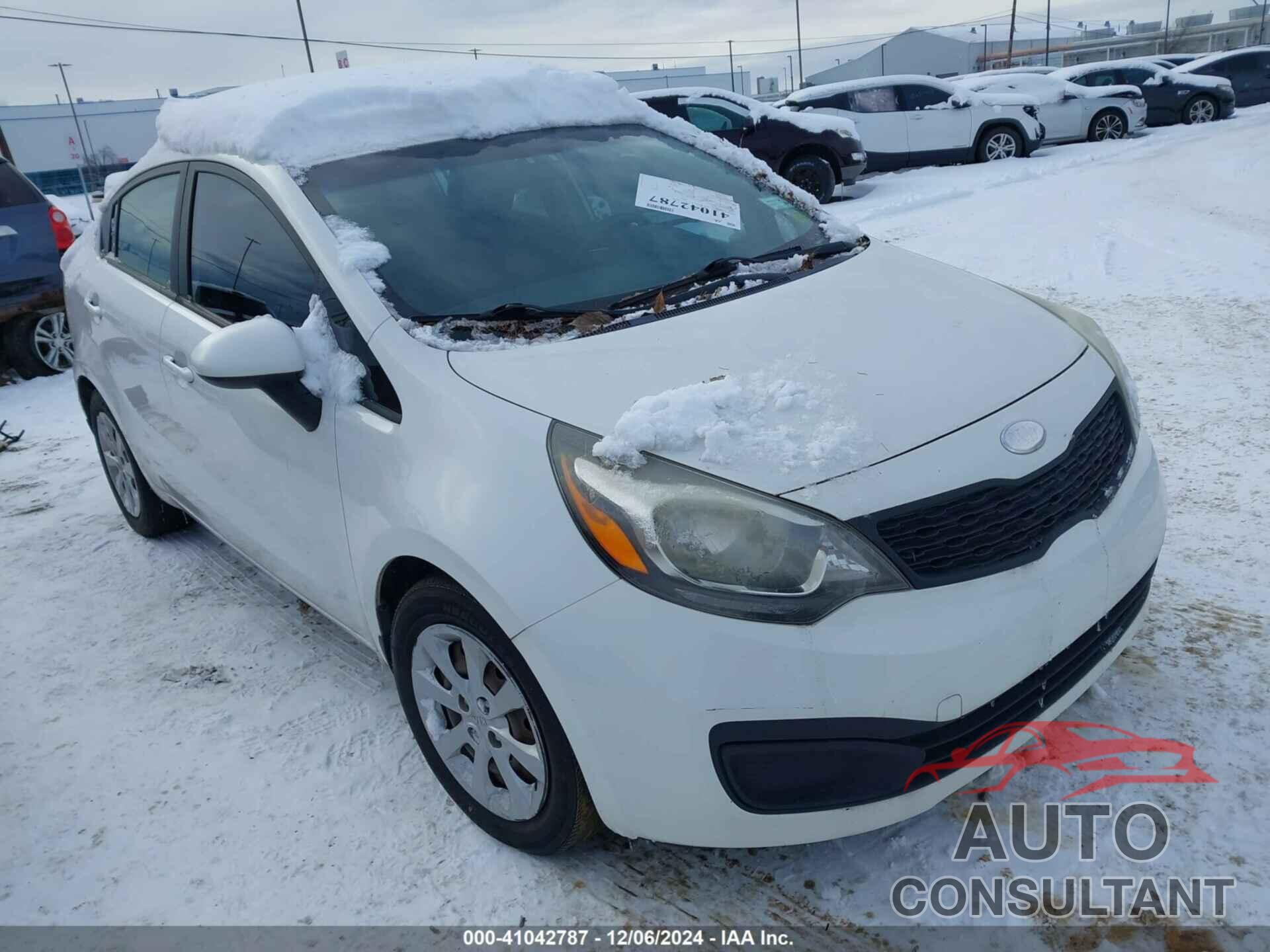 KIA RIO 2013 - KNADM4A34D6292323