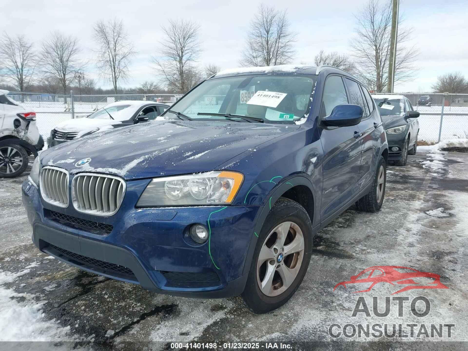 BMW X3 2011 - 5UXWX5C58BL715778