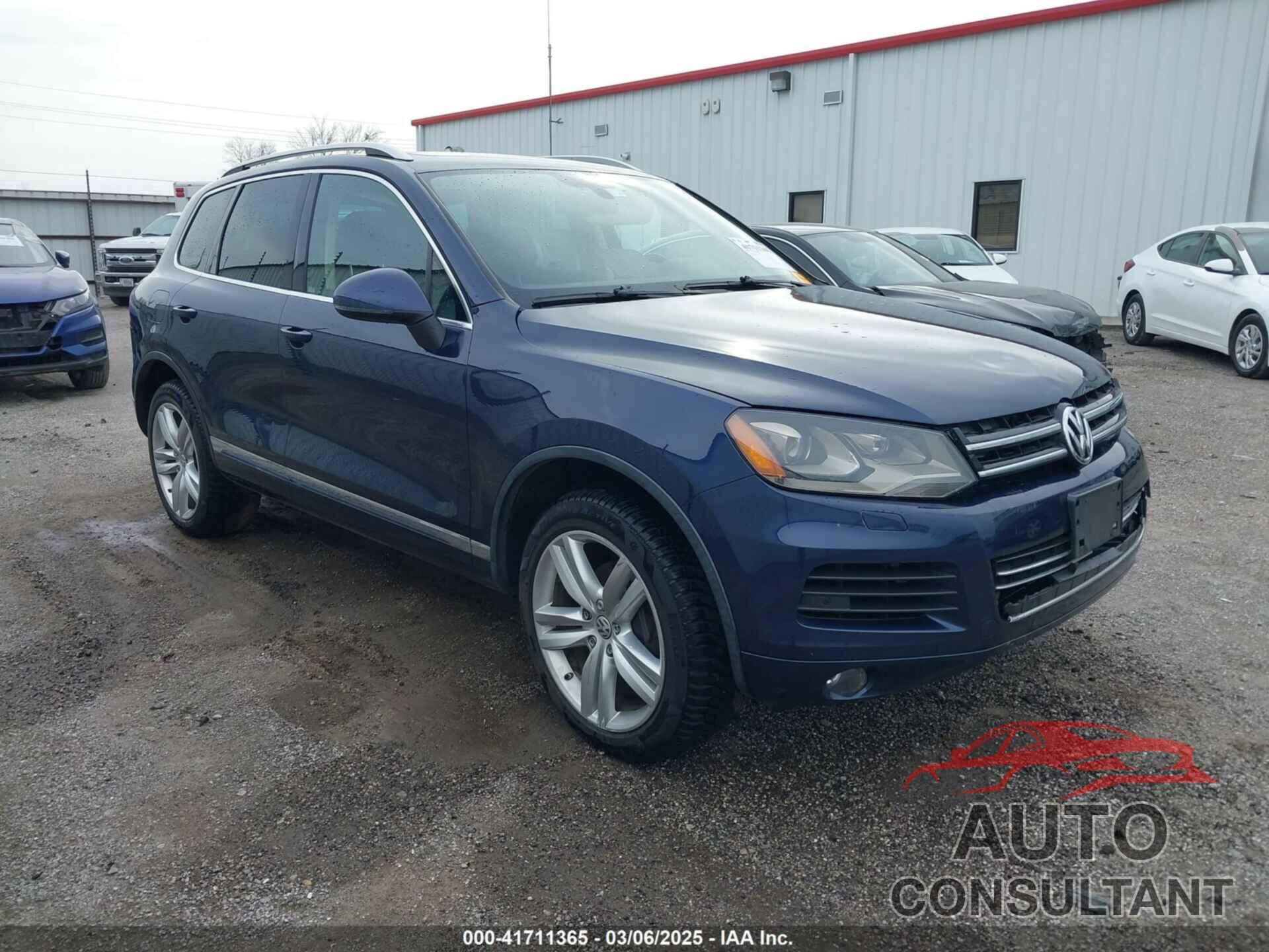 VOLKSWAGEN TOUAREG 2013 - WVGEF9BP0DD000495