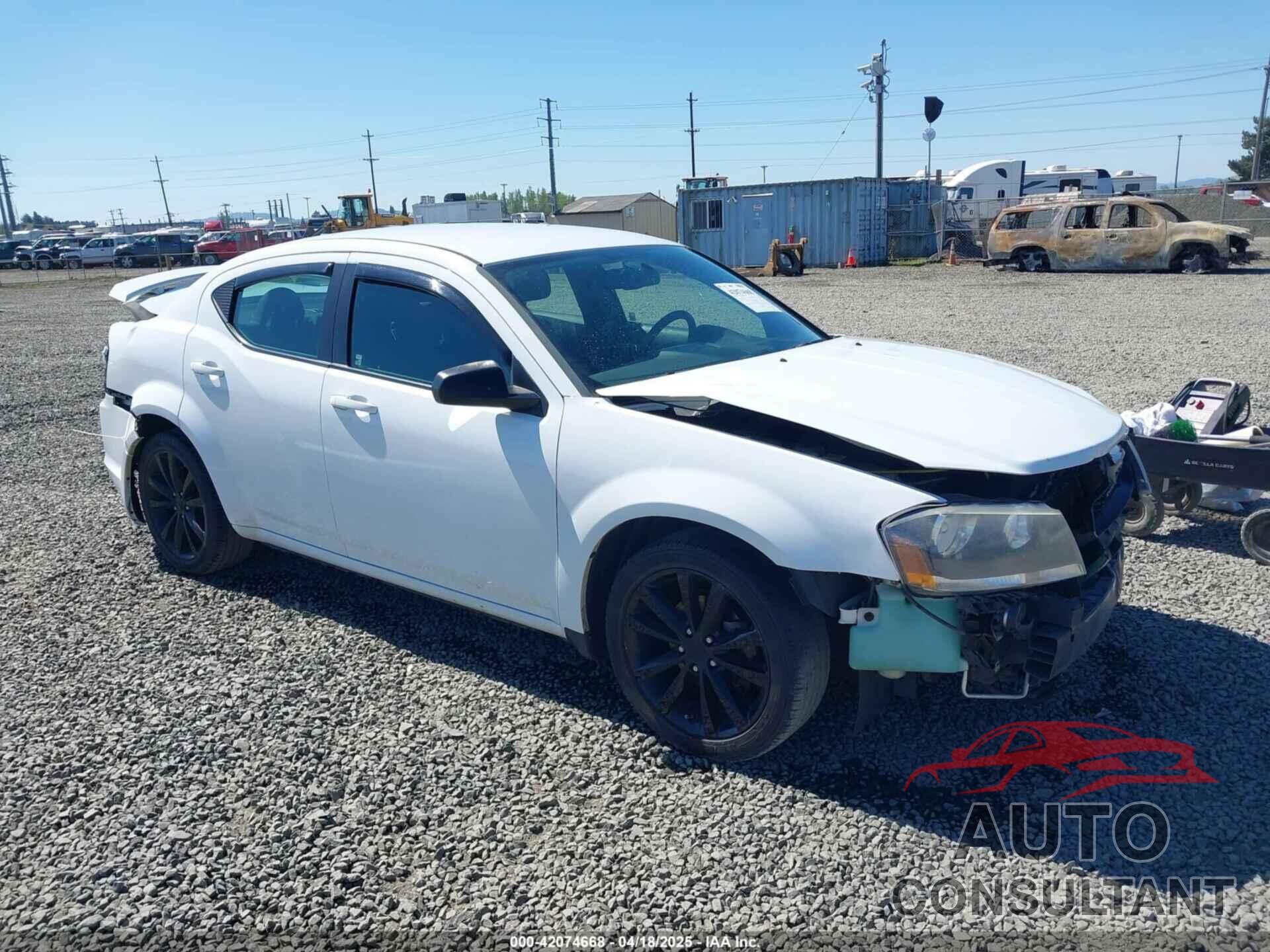 DODGE AVENGER 2014 - 1C3CDZAB6EN180637