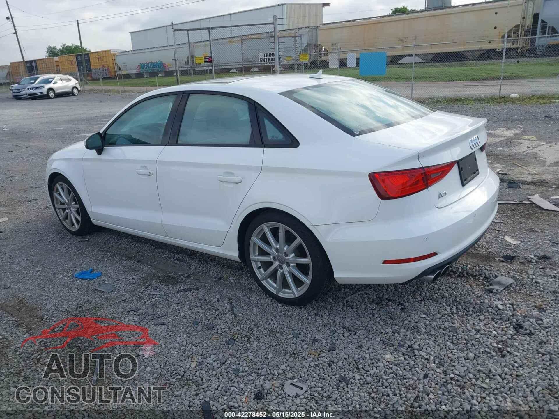 AUDI A3 2016 - WAUA7GFF0G1008461