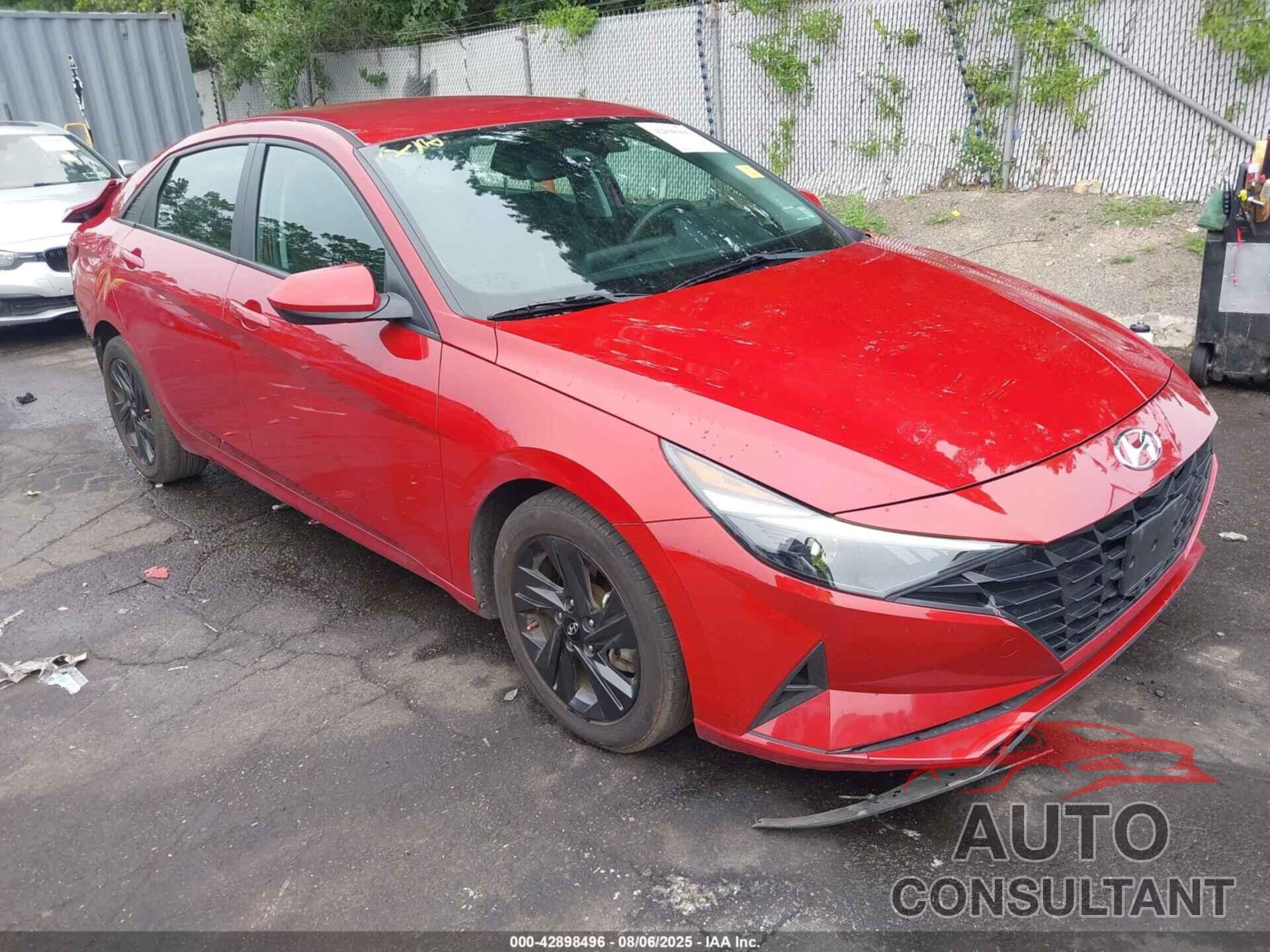 HYUNDAI ELANTRA 2021 - KMHLM4AG2MU072428