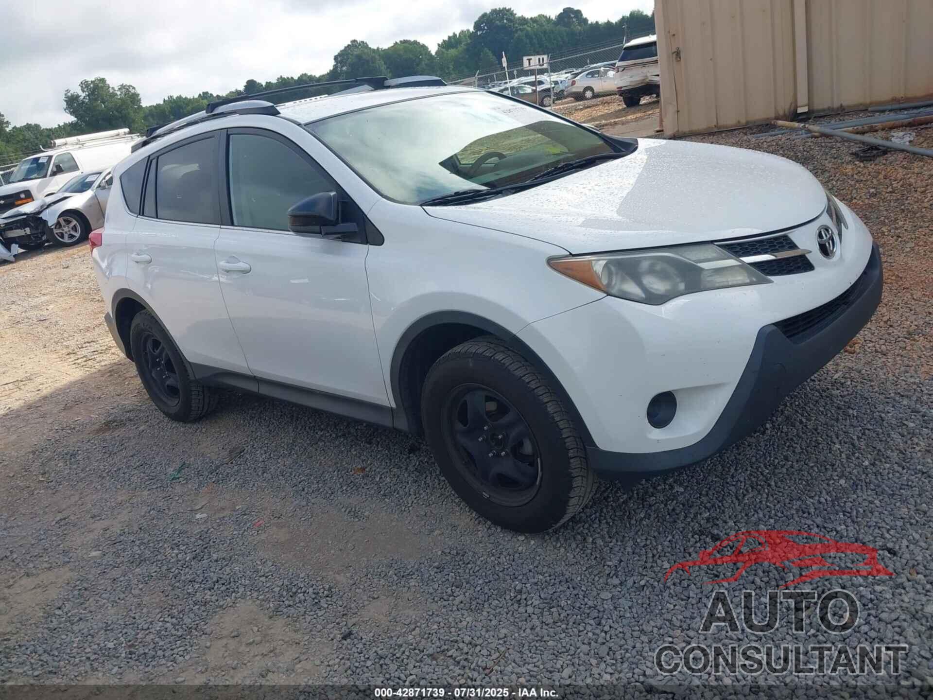 TOYOTA RAV4 2013 - 2T3BFREV2DW042638