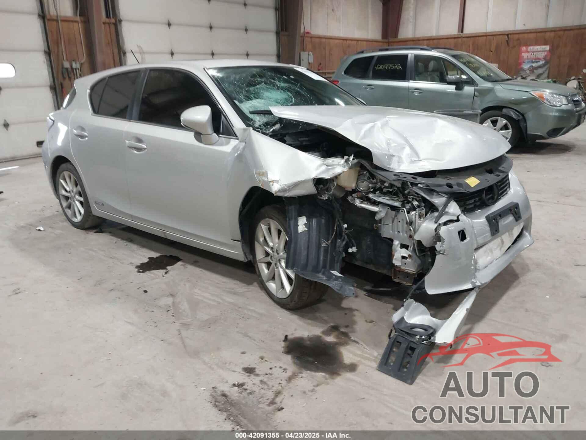 LEXUS CT 2012 - JTHKD5BH0C2112169