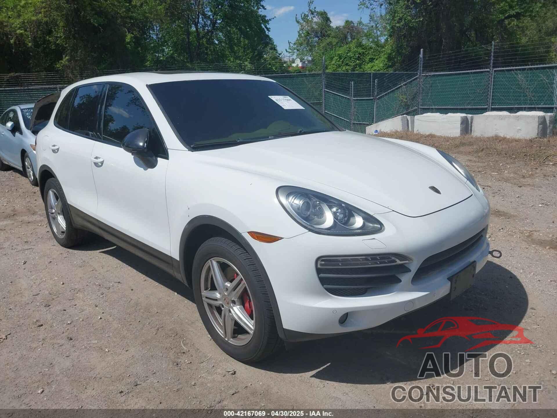 PORSCHE CAYENNE 2012 - WP1AB2A24CLA48791