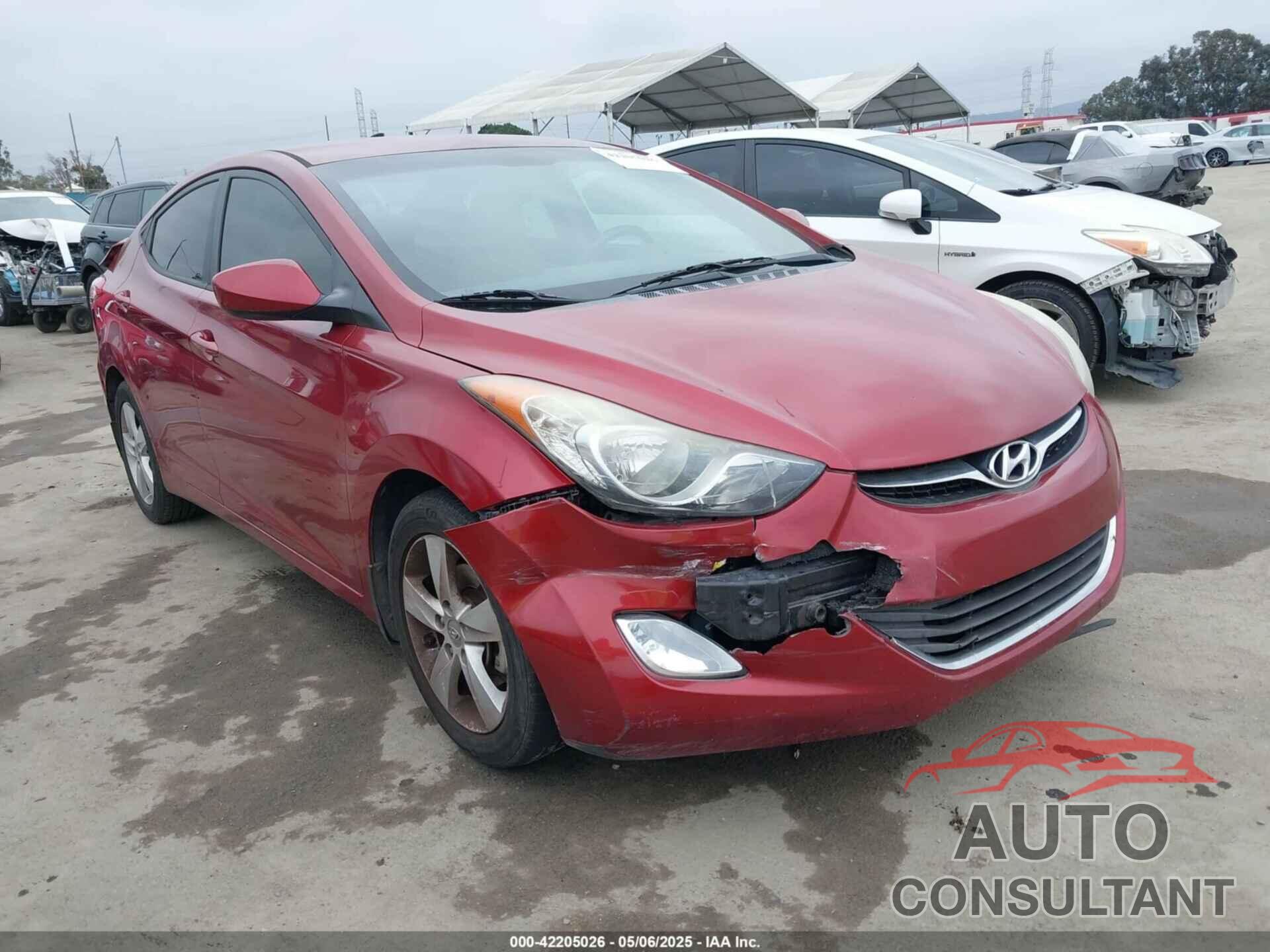 HYUNDAI ELANTRA 2013 - 5NPDH4AE3DH402891