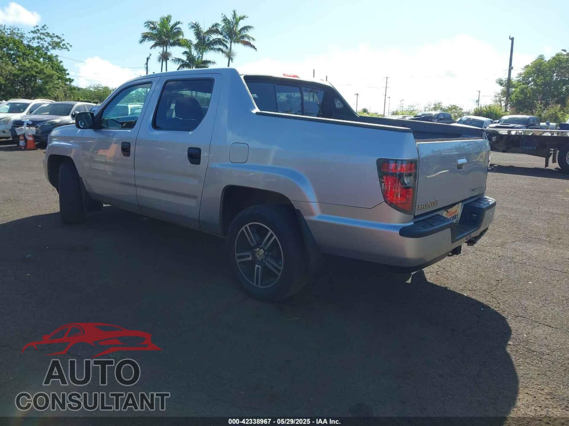 HONDA RIDGELINE 2013 - 5FPYK1F7XDB017426