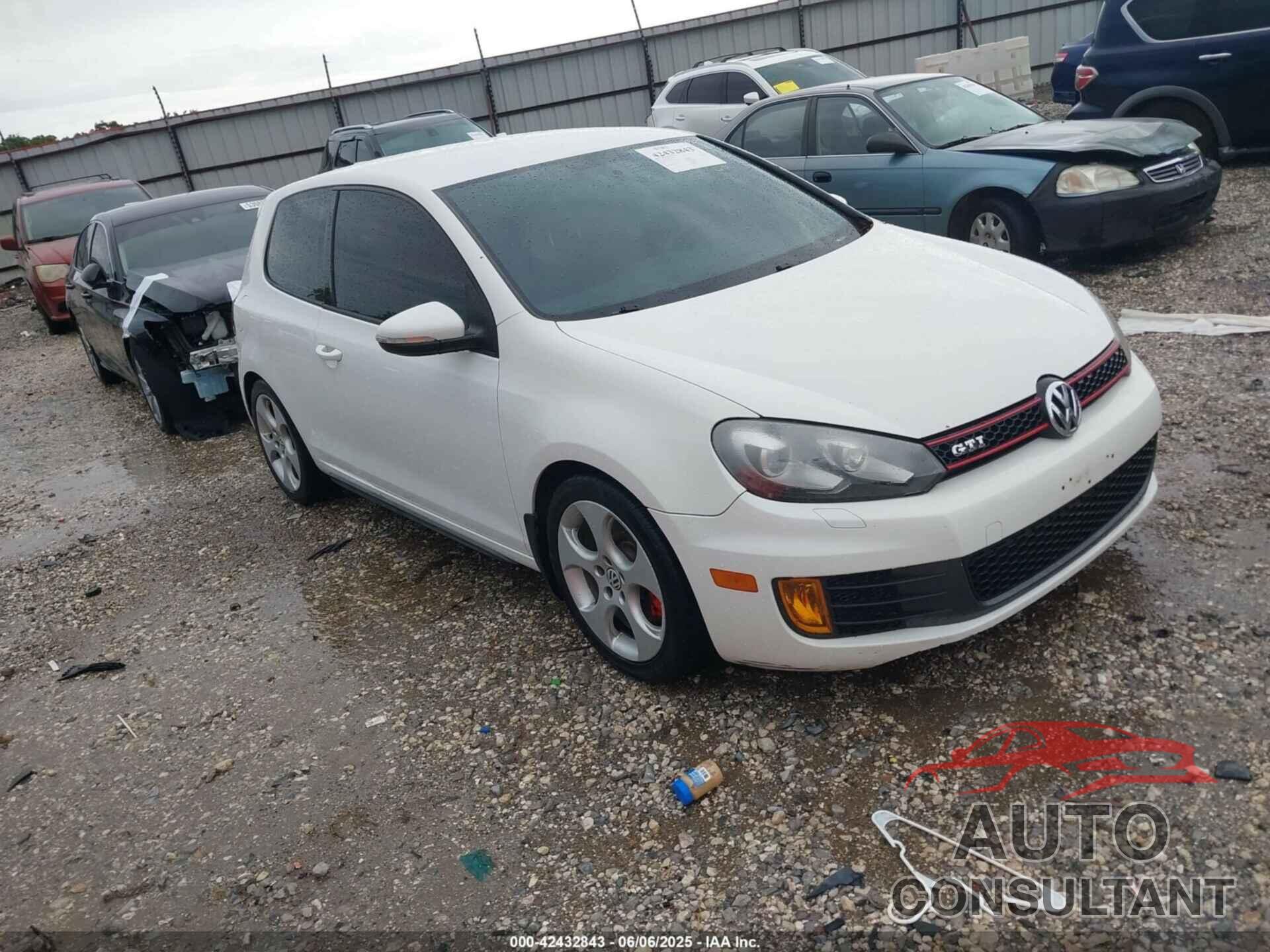 VOLKSWAGEN GTI 2010 - WVWFD7AJXAW252920
