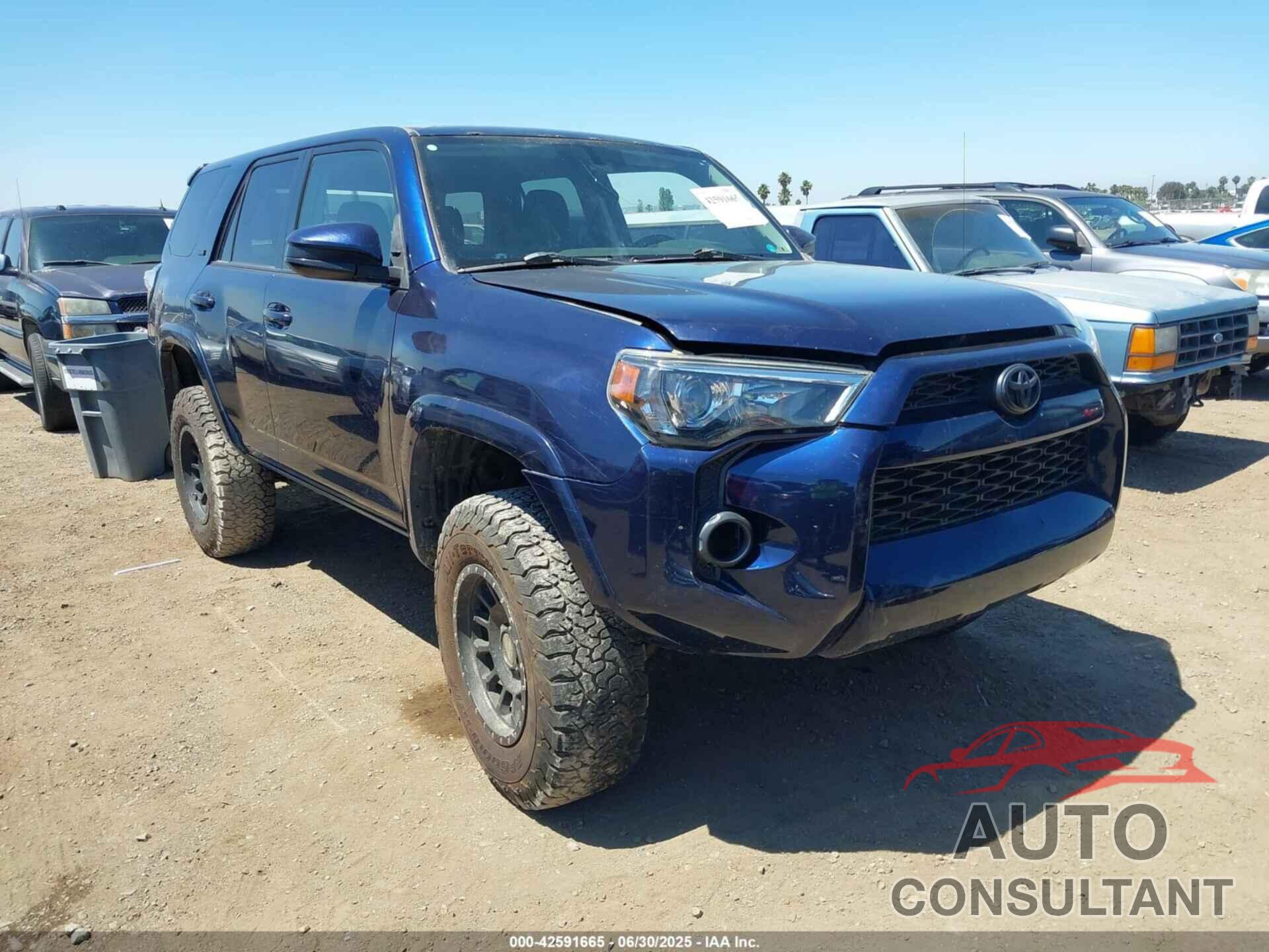 TOYOTA 4RUNNER 2018 - JTEBU5JRXJ5506510