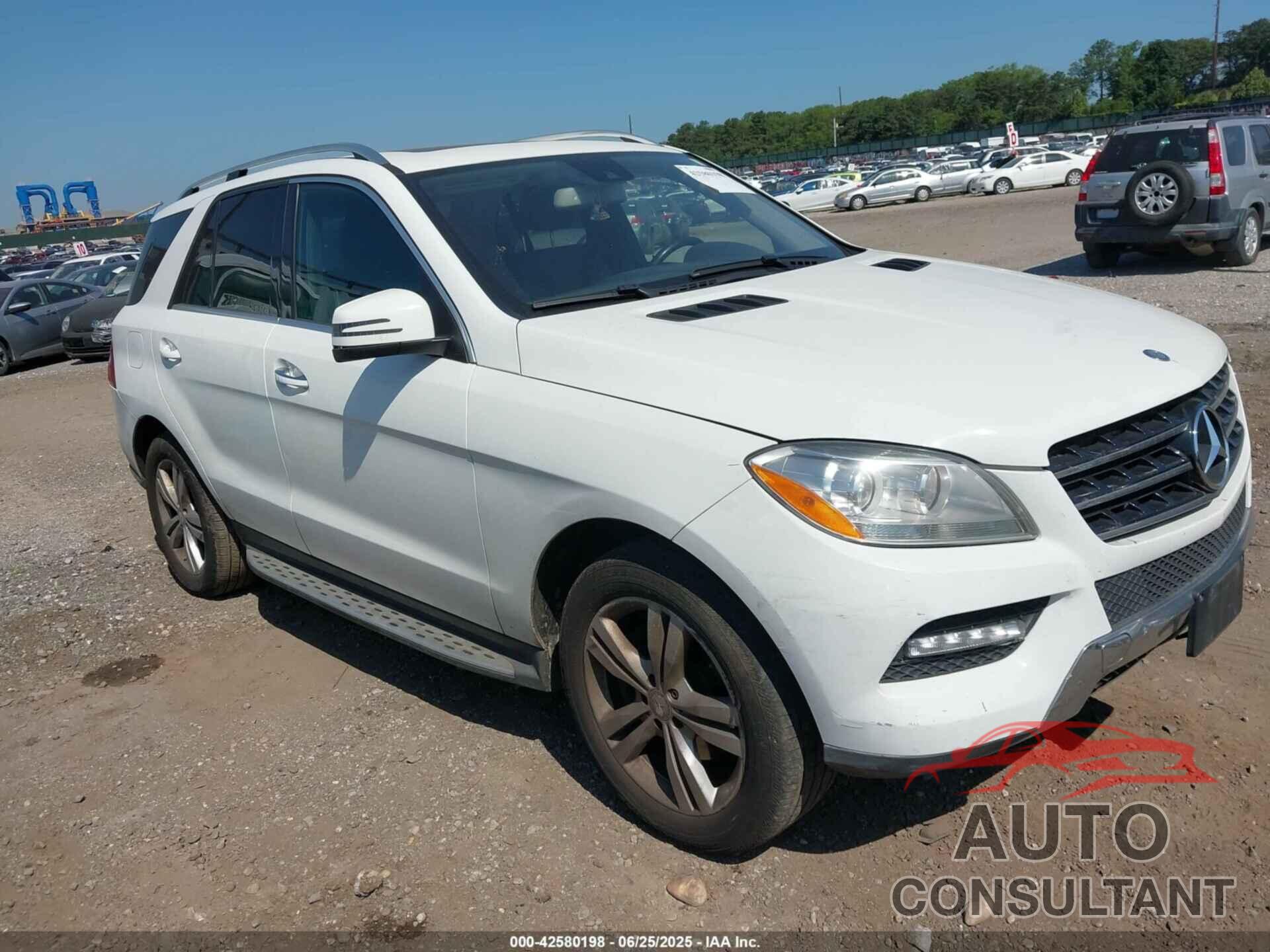 MERCEDES-BENZ ML 350 2015 - 4JGDA5HB8FA519104
