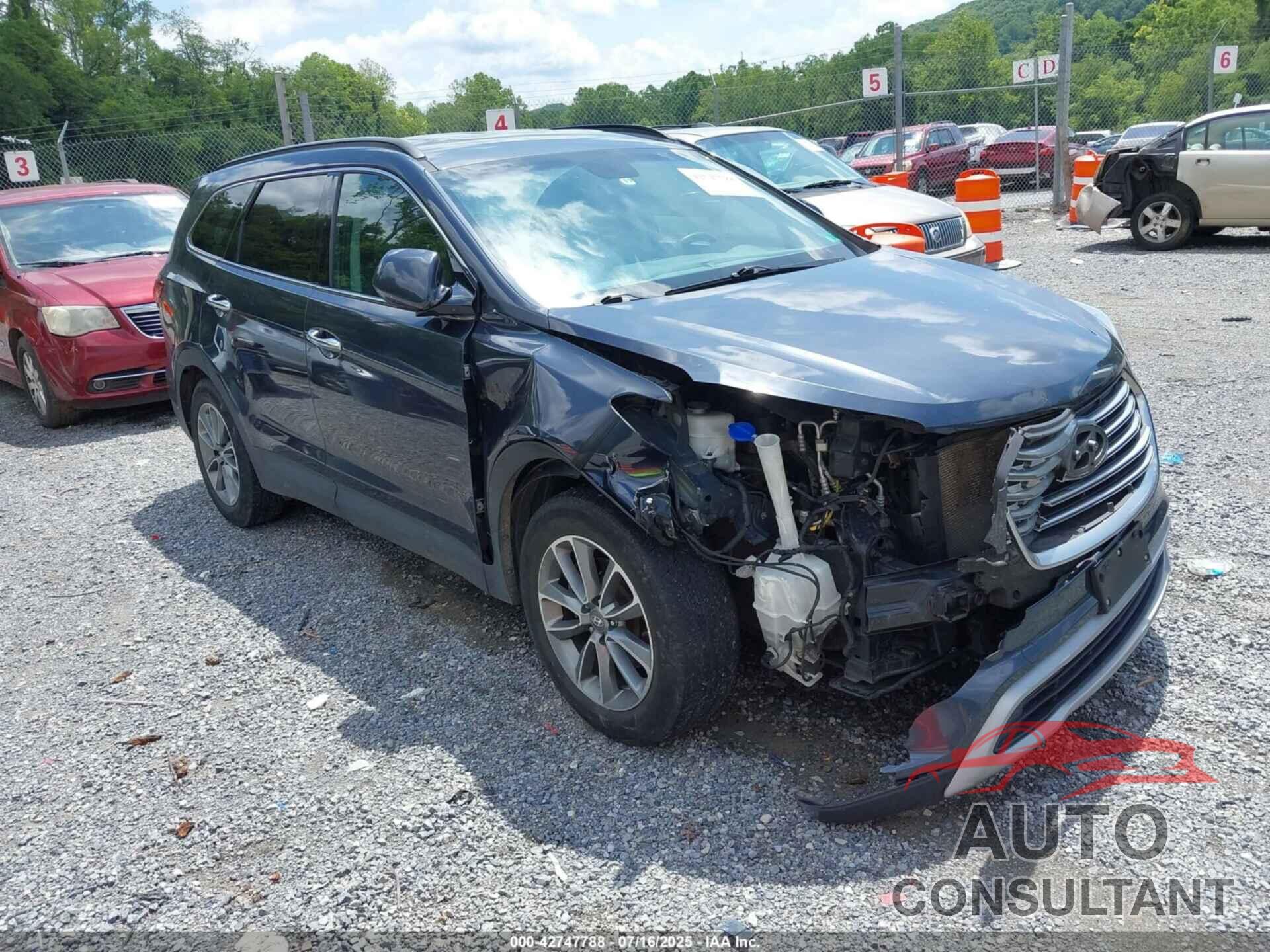 HYUNDAI SANTA FE 2017 - KM8SMDHF6HU209000