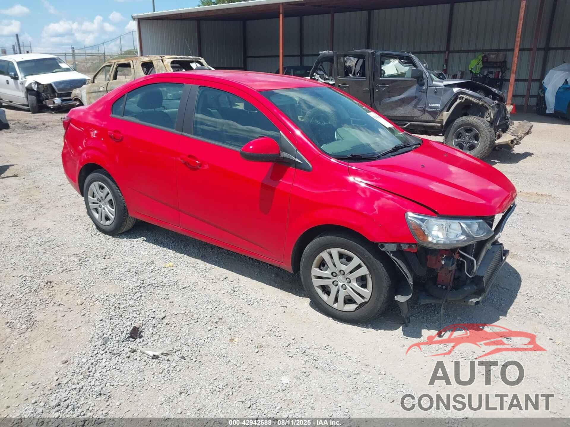 CHEVROLET SONIC 2020 - 1G1JB5SB3L4139023