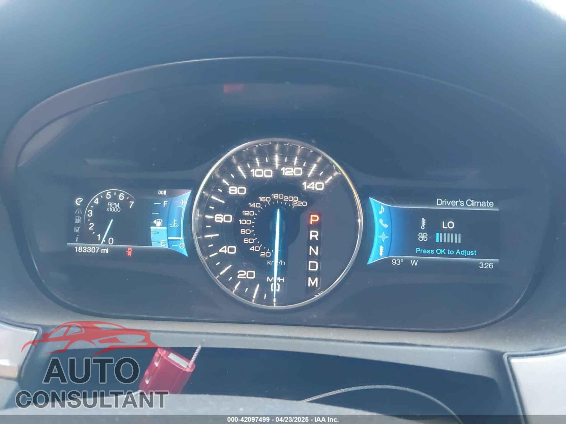 FORD EDGE 2011 - 2FMDK3AK2BBA23693