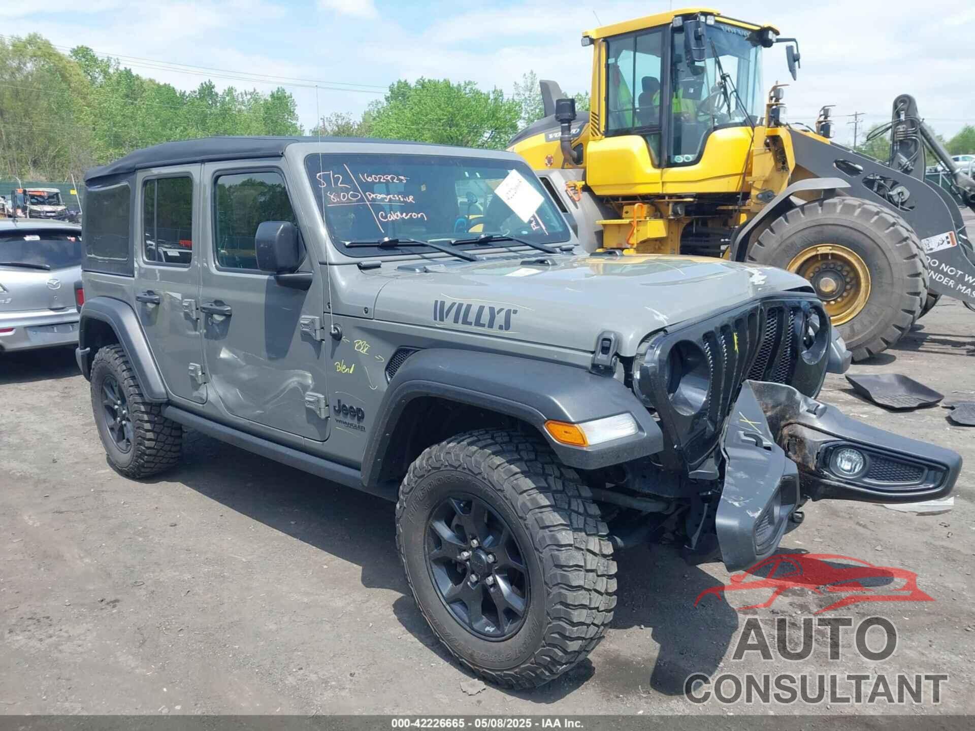 JEEP WRANGLER UNLIMITED 2021 - 1C4HJXDNXMW815548