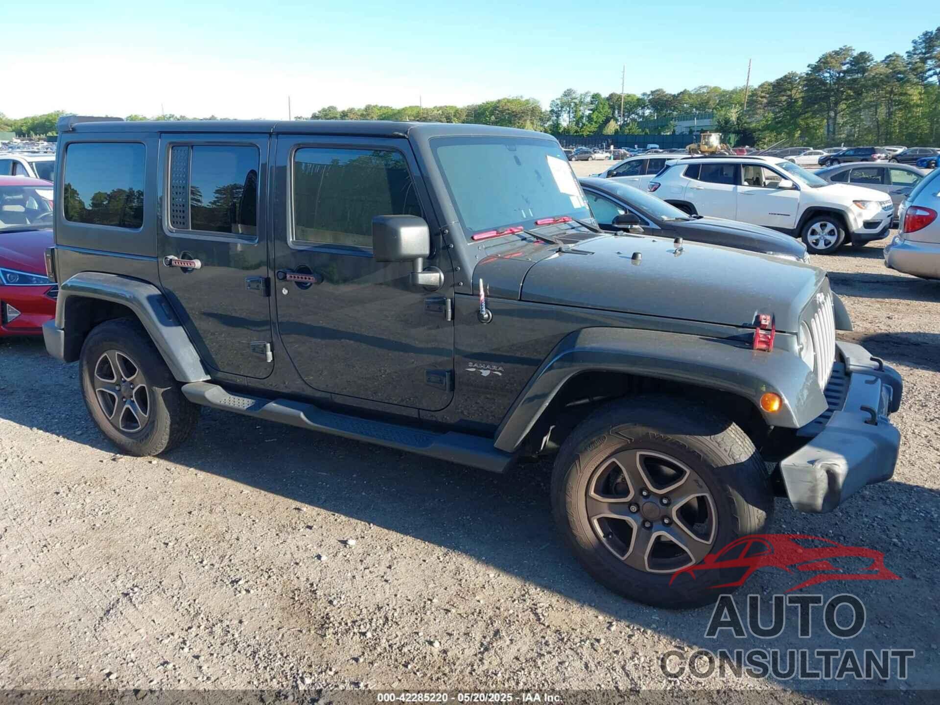JEEP WRANGLER UNLIMITED 2016 - 1C4HJWEG7GL286544
