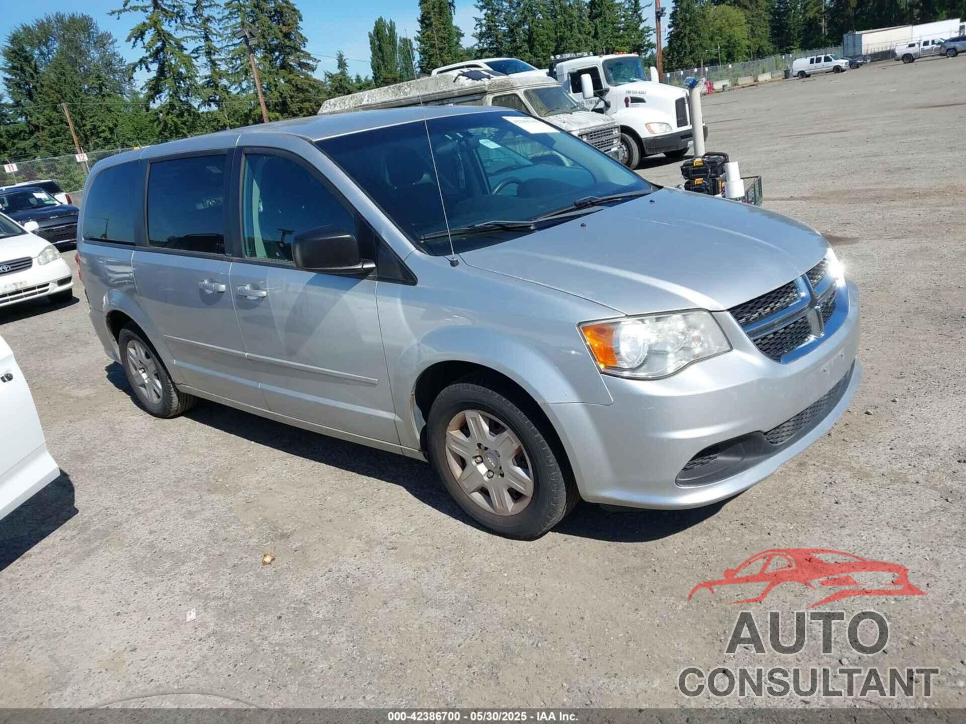 DODGE GRAND CARAVAN 2012 - 2C4RDGBG8CR385221