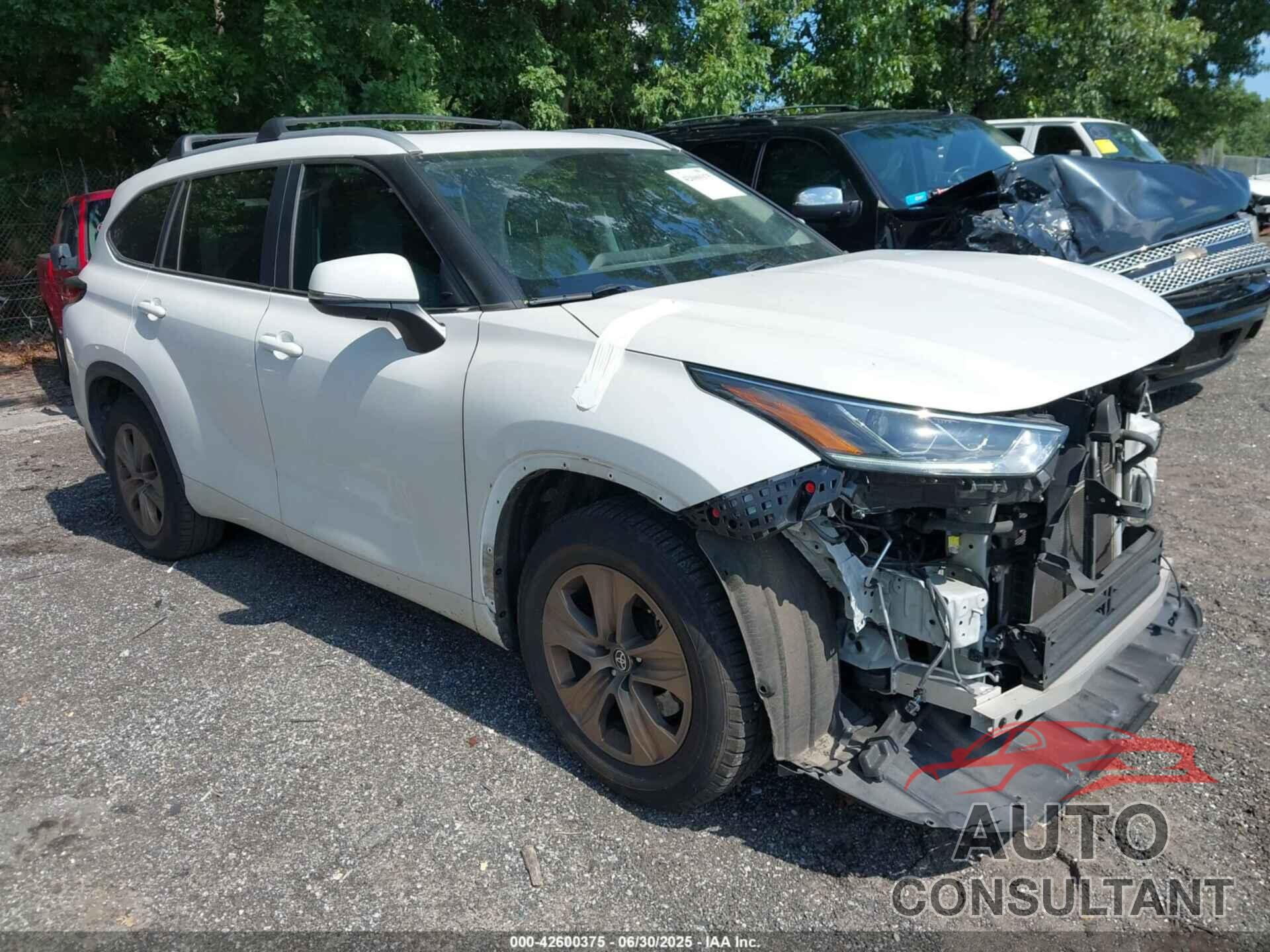 TOYOTA HIGHLANDER 2023 - 5TDAARAH0PS524833