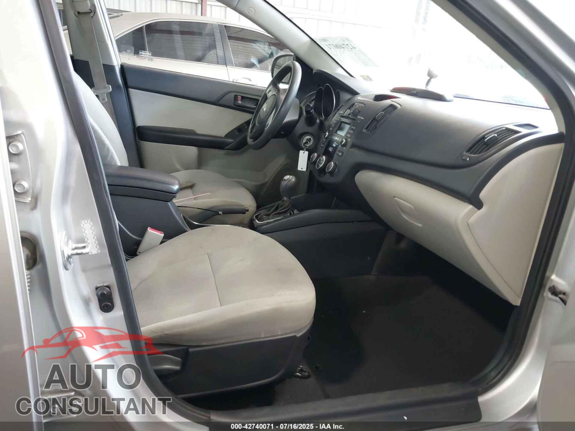 KIA FORTE 2012 - KNAFU4A27C5480452
