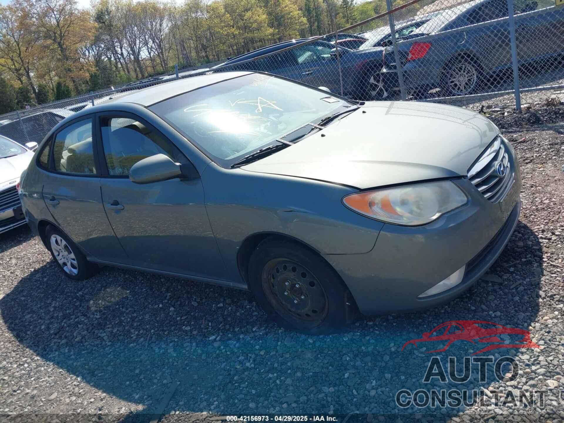 HYUNDAI ELANTRA 2010 - KMHDU4AD3AU905241