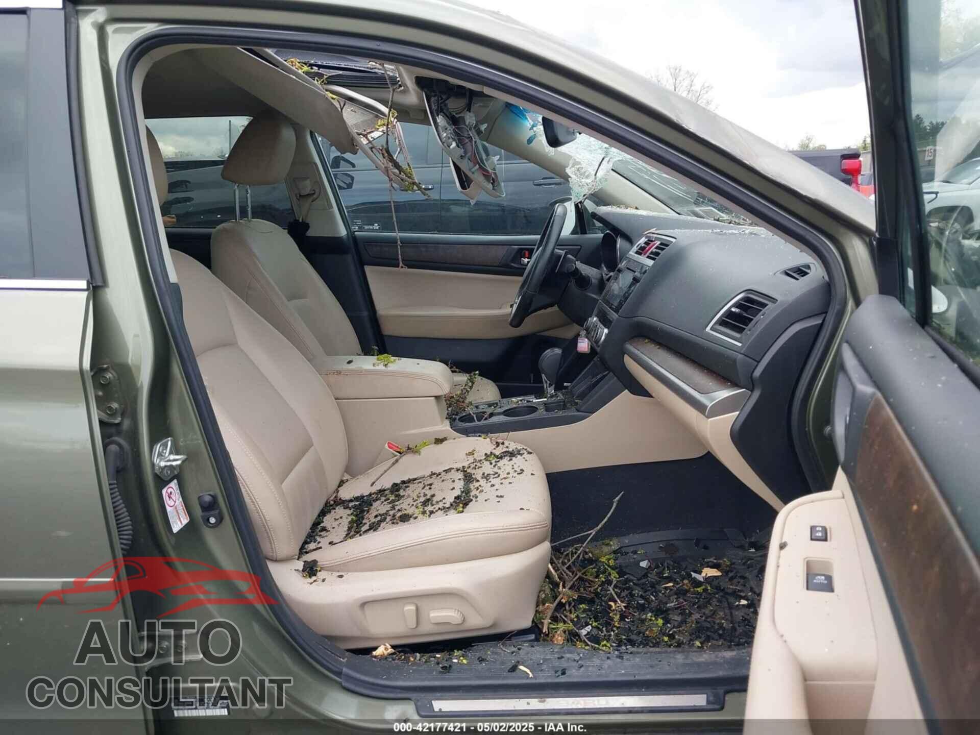 SUBARU OUTBACK 2016 - 4S4BSALC9G3242546