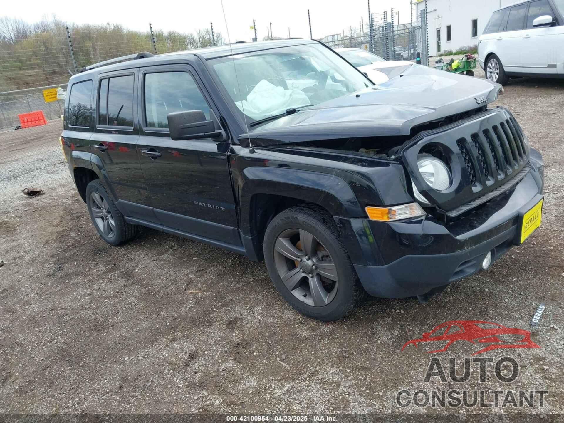 JEEP PATRIOT 2017 - 1C4NJPBA6HD200984
