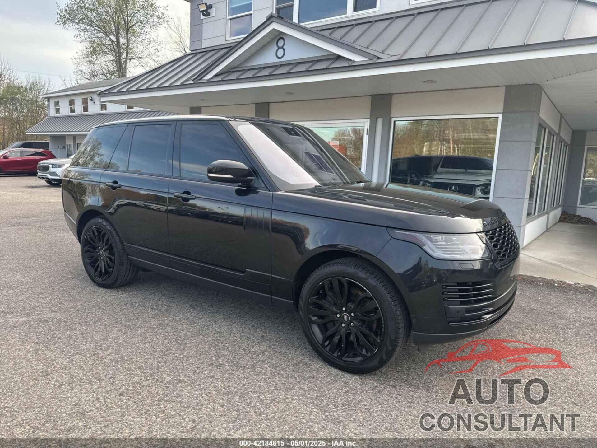 LAND ROVER RANGE ROVER 2019 - SALGS2SV5KA528460