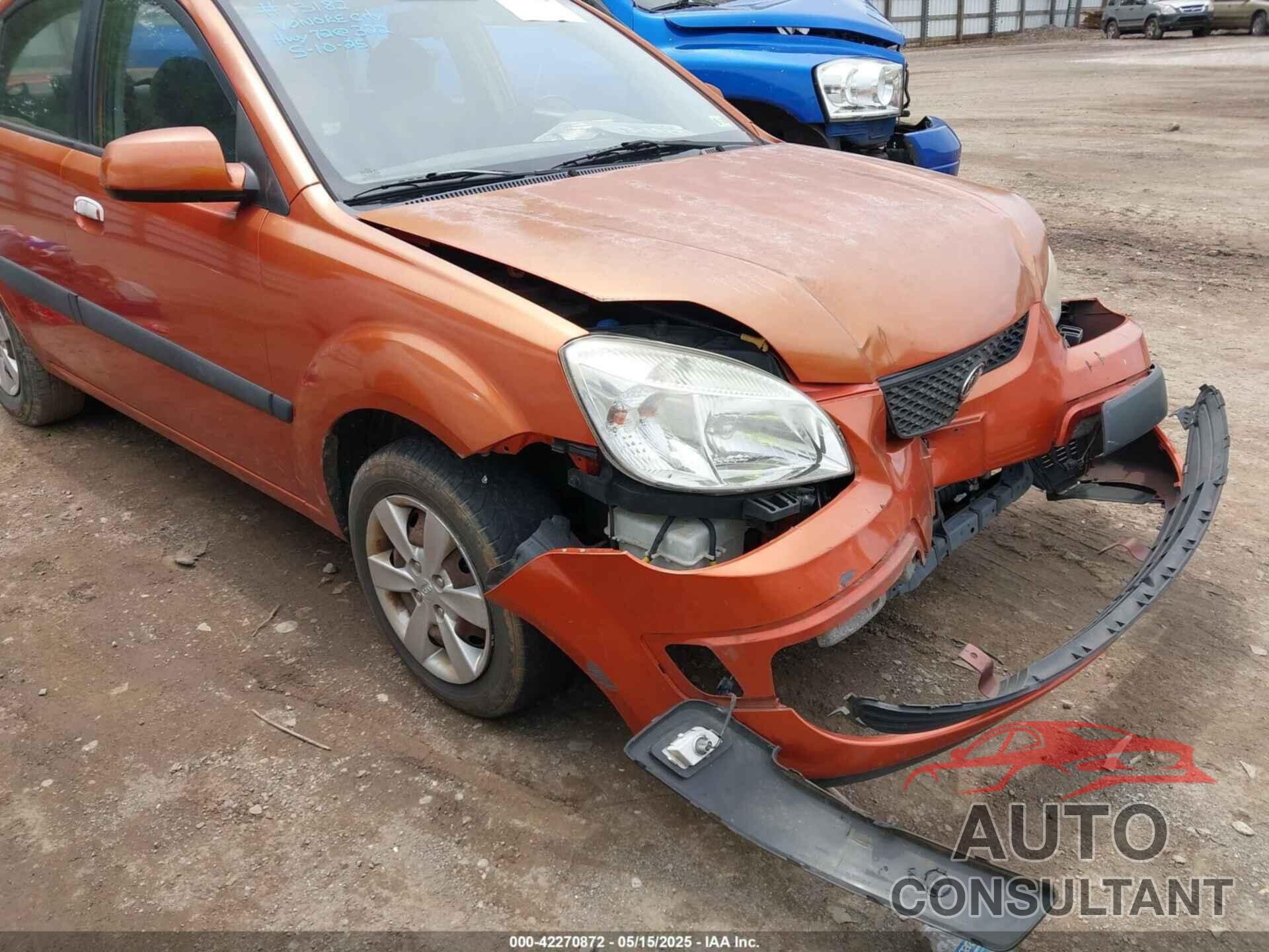 KIA RIO 2009 - KNADE223696448322